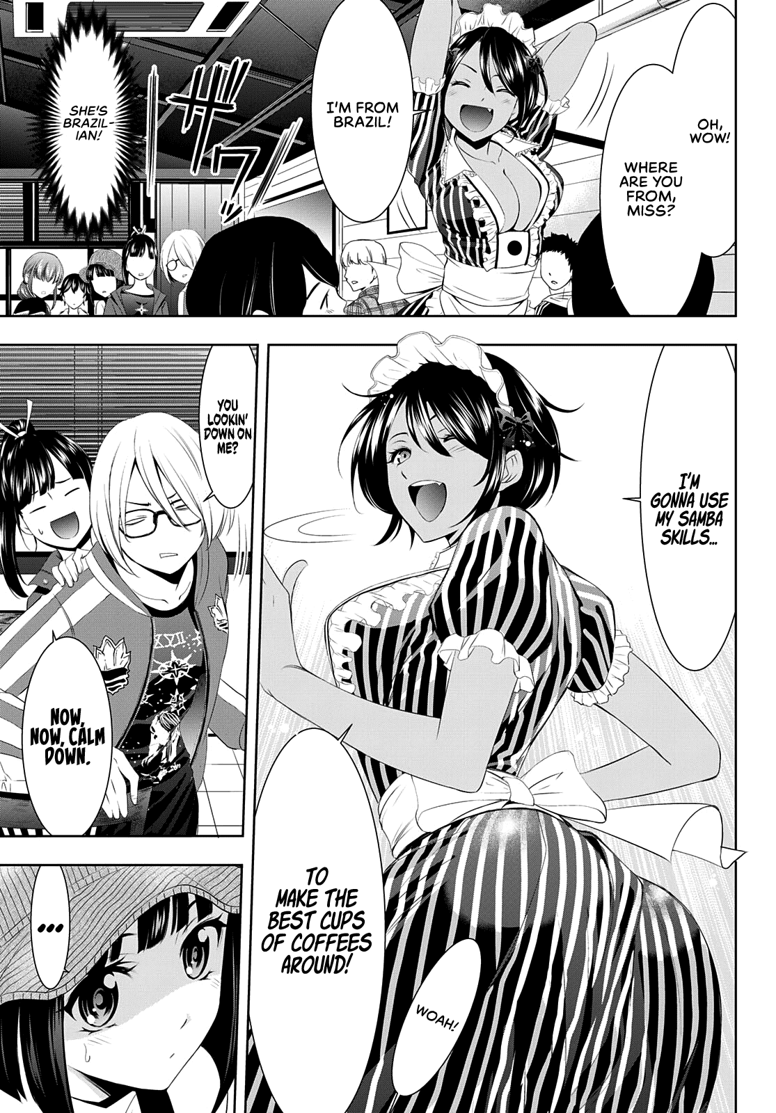 Goddess Café Terrace Chapter 50 page 10 - Chapter 50: Reconnaissance Mission!