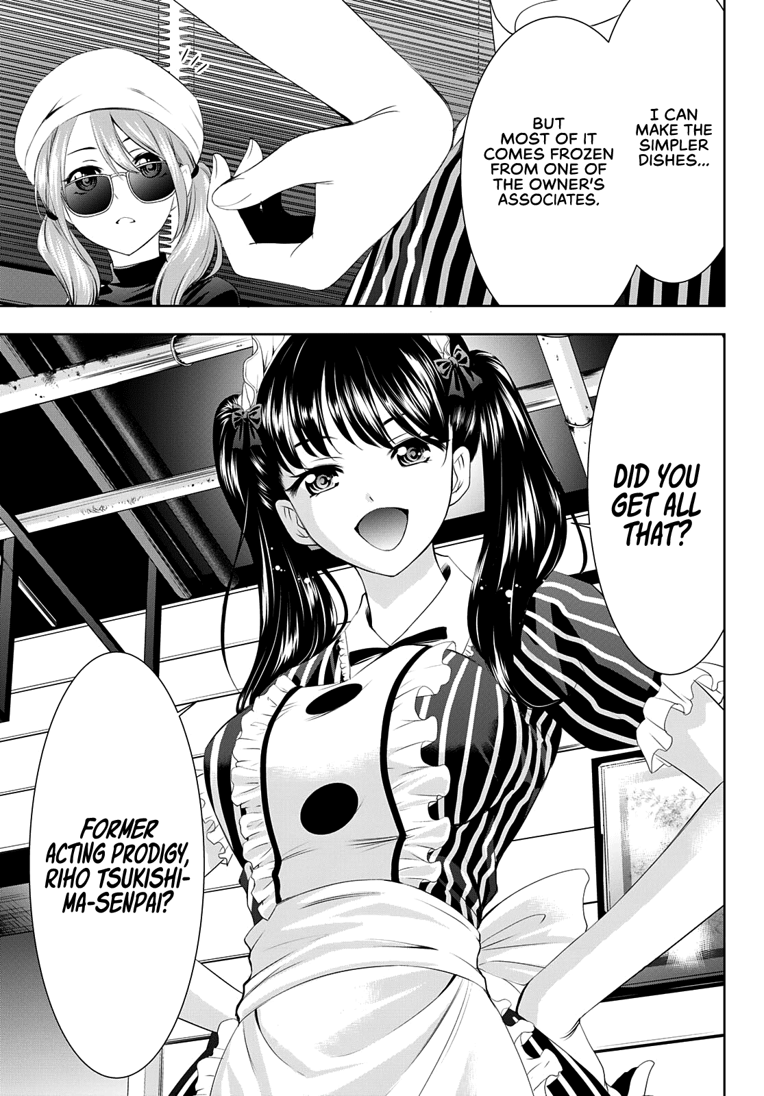 Goddess Café Terrace Chapter 50 page 12 - Chapter 50: Reconnaissance Mission!