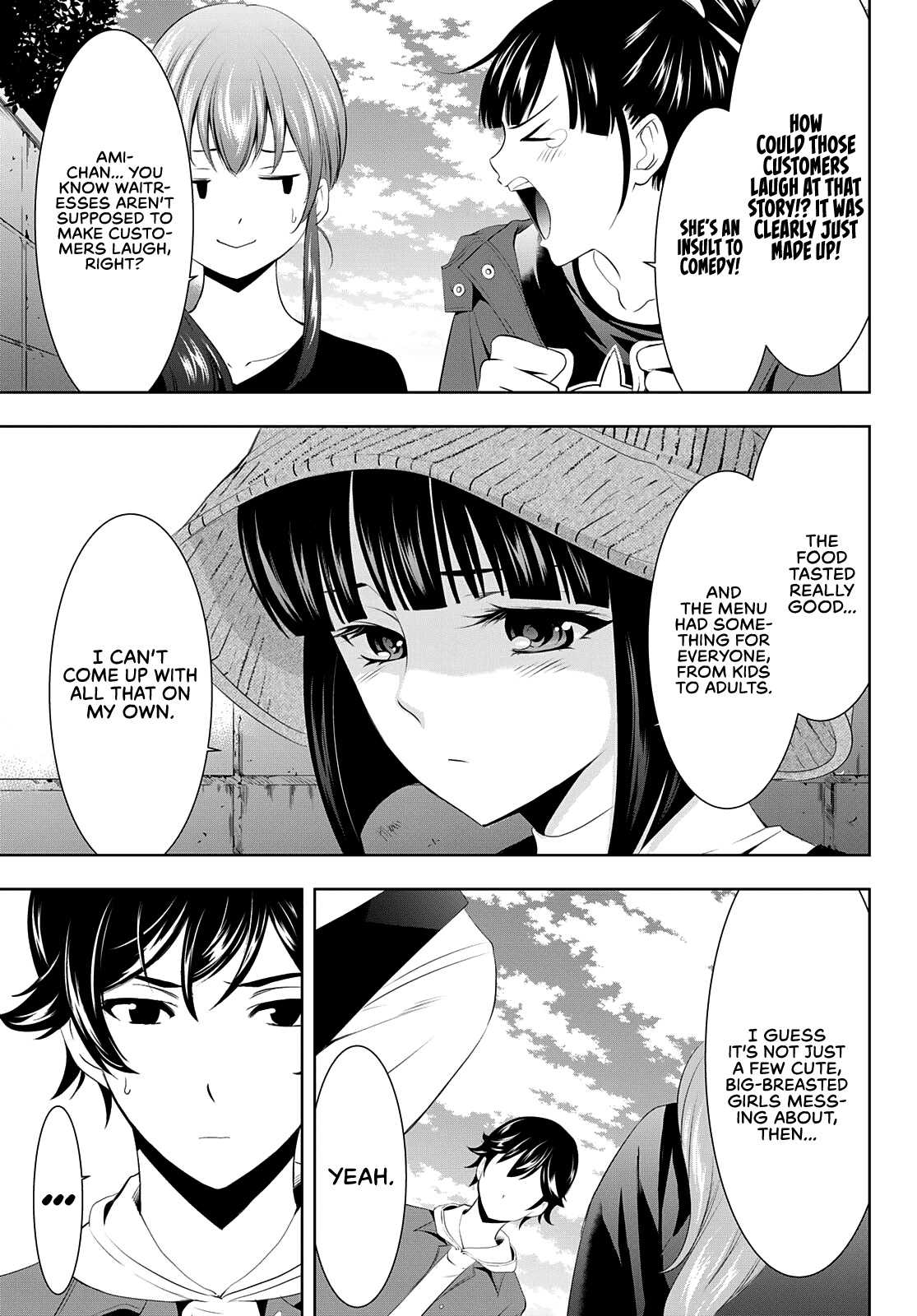 Goddess Café Terrace Chapter 50 page 14 - Chapter 50: Reconnaissance Mission!