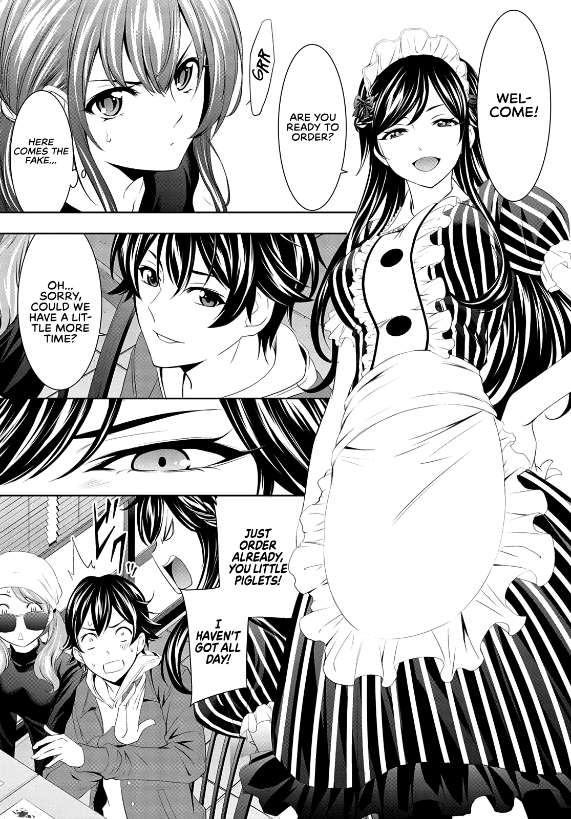 Goddess Café Terrace Chapter 50 page 6 - Chapter 50: Reconnaissance Mission!