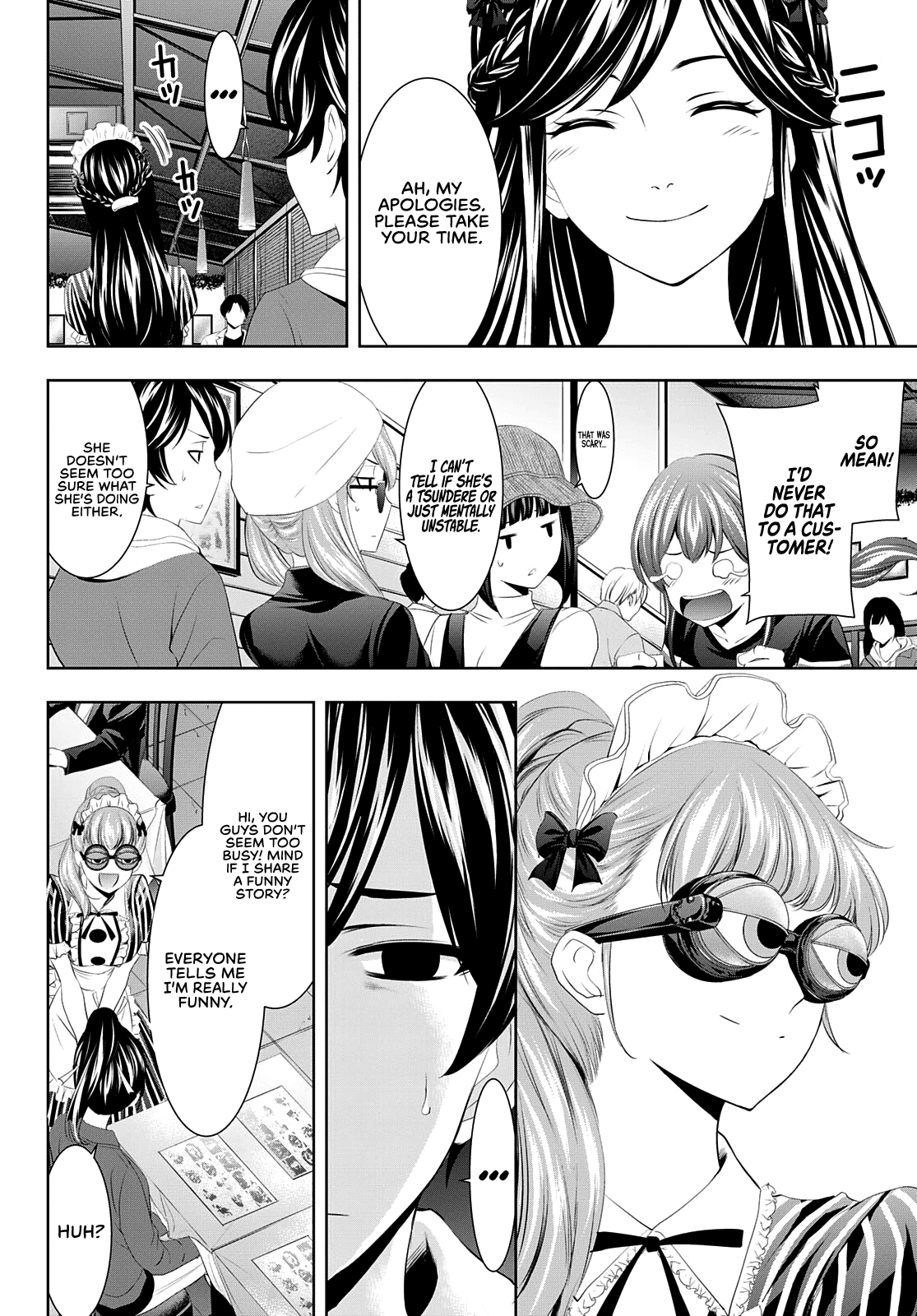 Goddess Café Terrace Chapter 50 page 7 - Chapter 50: Reconnaissance Mission!