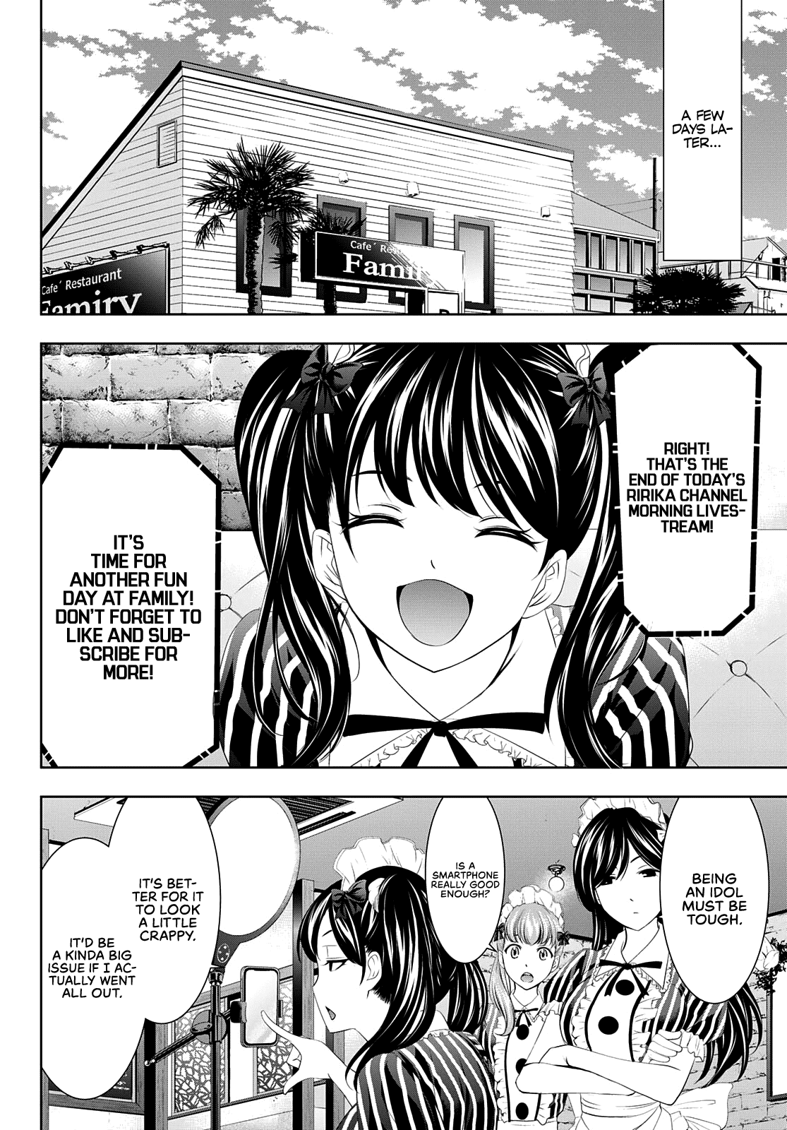 Goddess Café Terrace Chapter 52 page 11 - Chapter 52: Counterattack