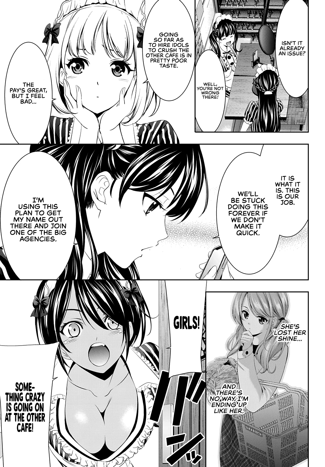 Goddess Café Terrace Chapter 52 page 12 - Chapter 52: Counterattack