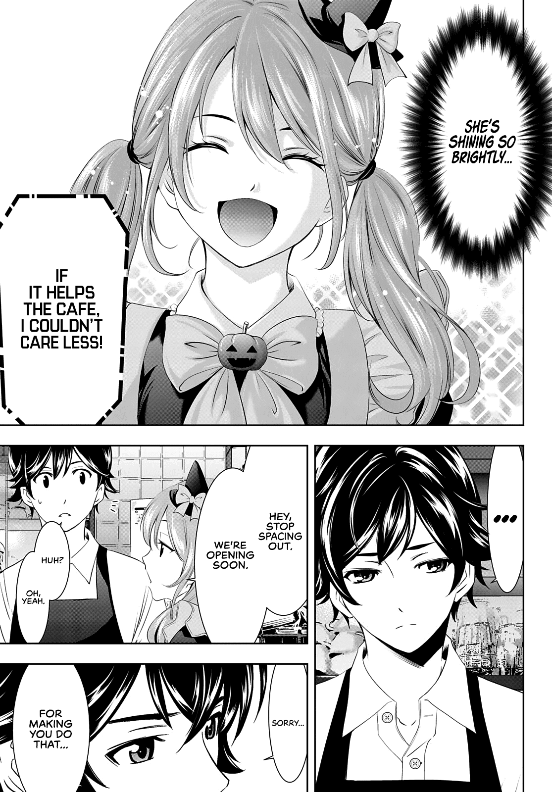 Goddess Café Terrace Chapter 52 page 18 - Chapter 52: Counterattack
