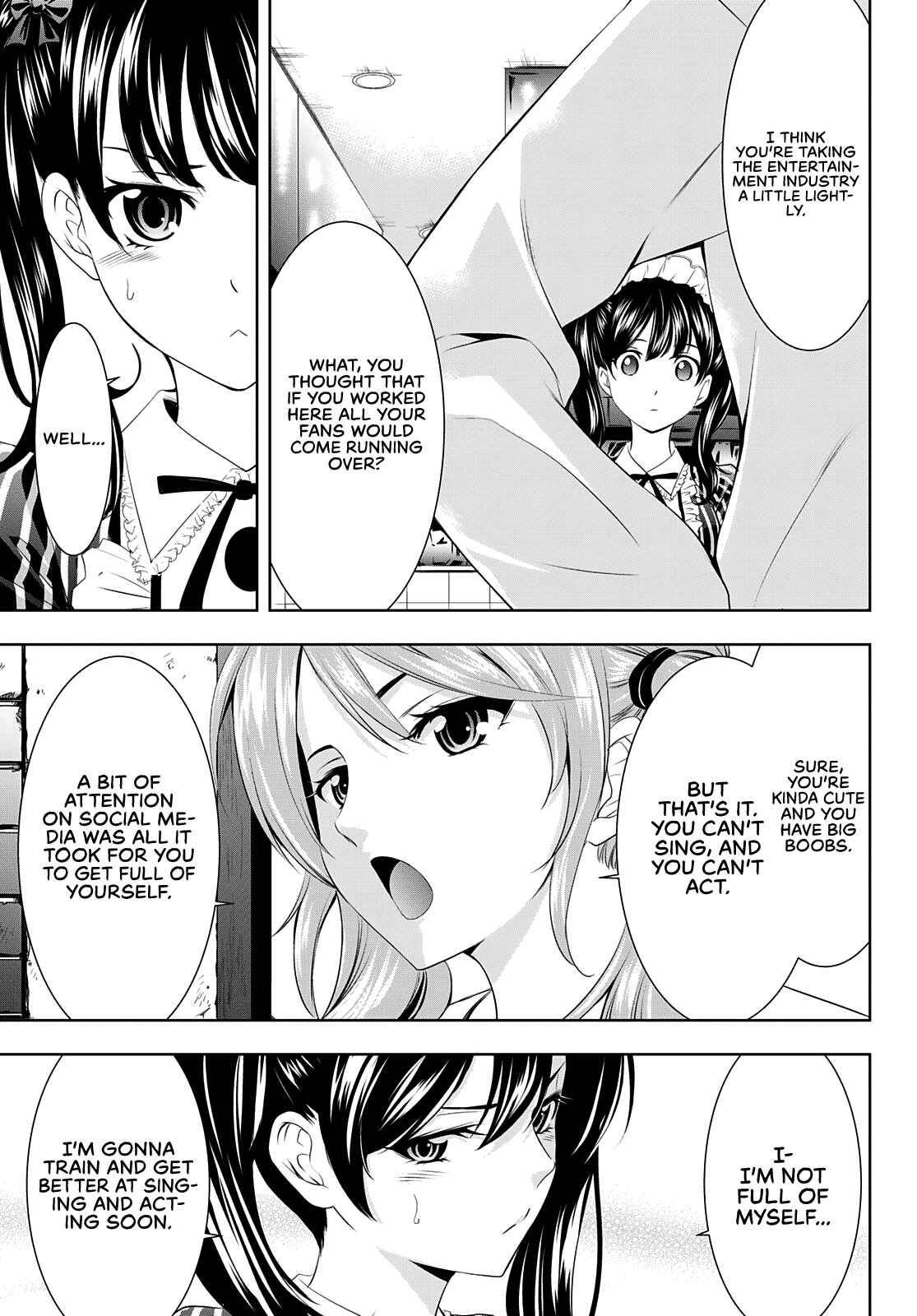 Goddess Café Terrace Chapter 53 page 10 - Chapter 53: Riho and Ririka