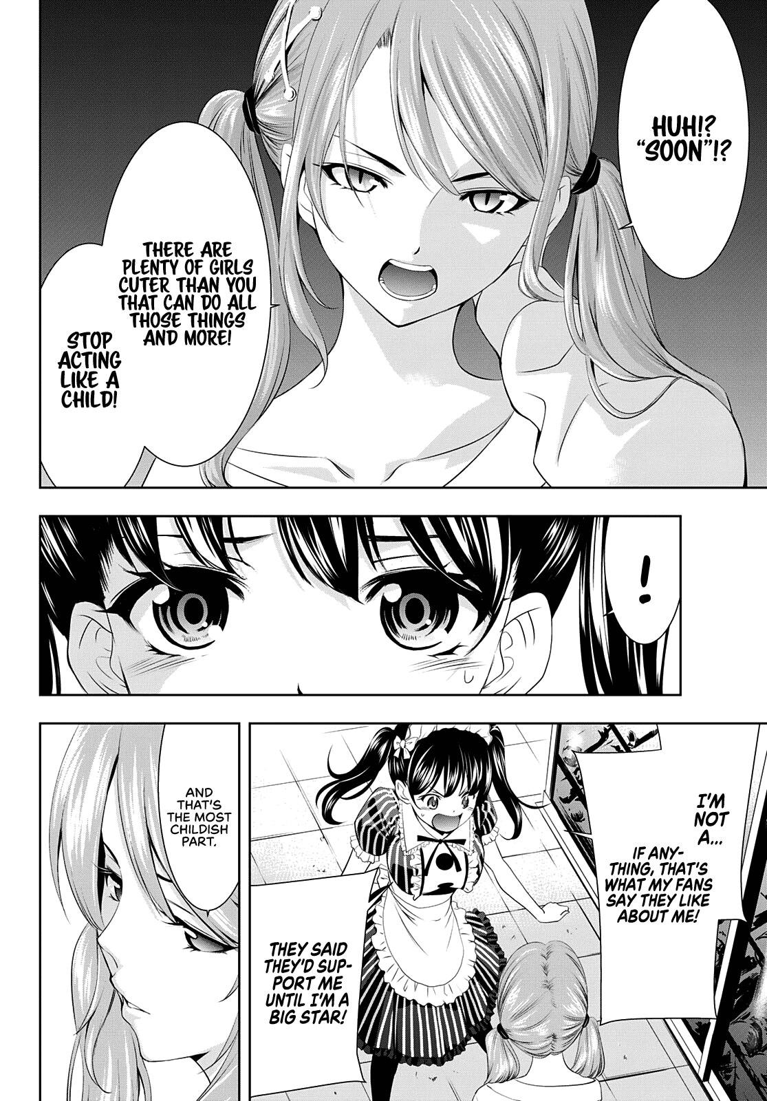 Goddess Café Terrace Chapter 53 page 11 - Chapter 53: Riho and Ririka