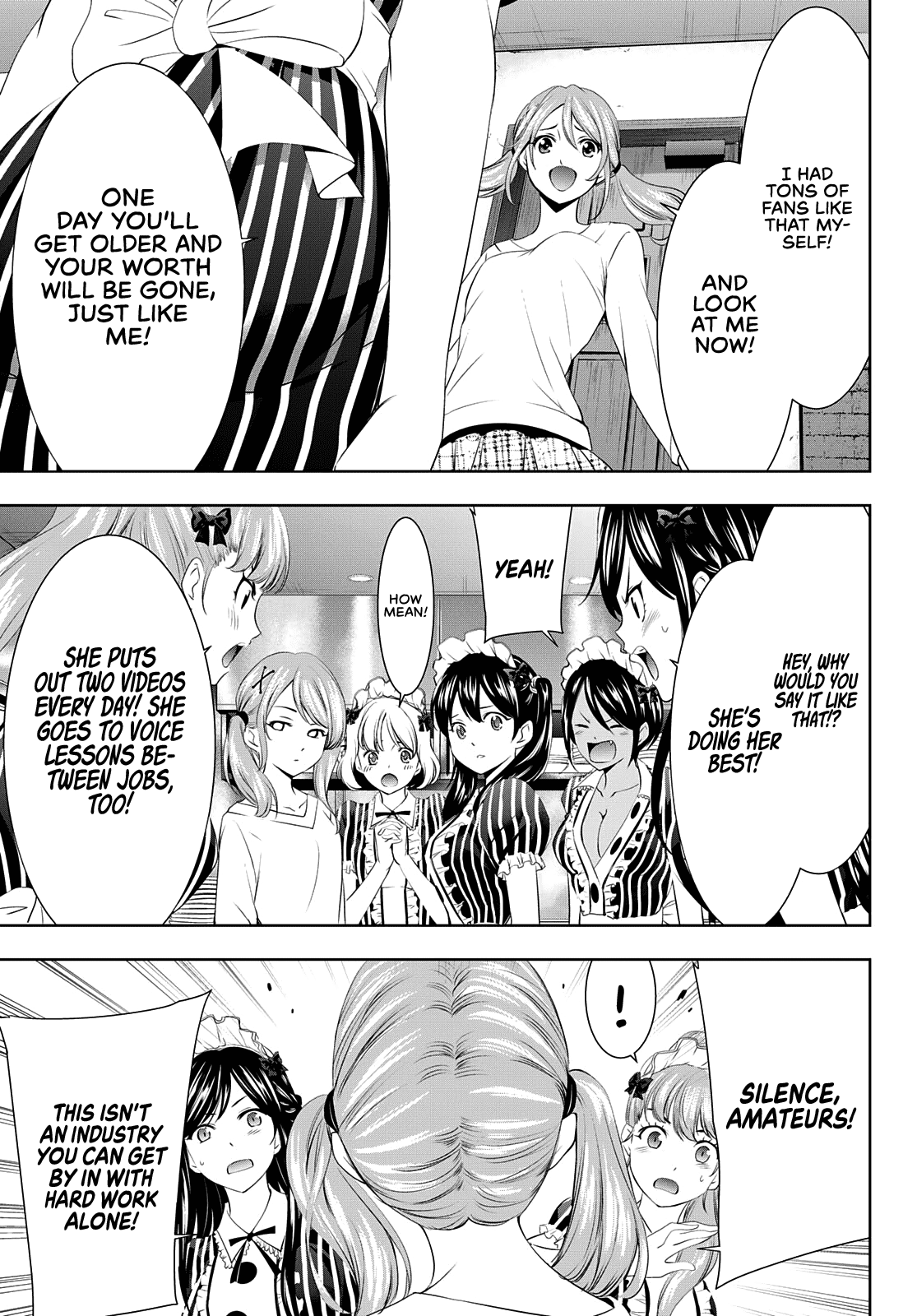 Goddess Café Terrace Chapter 53 page 12 - Chapter 53: Riho and Ririka