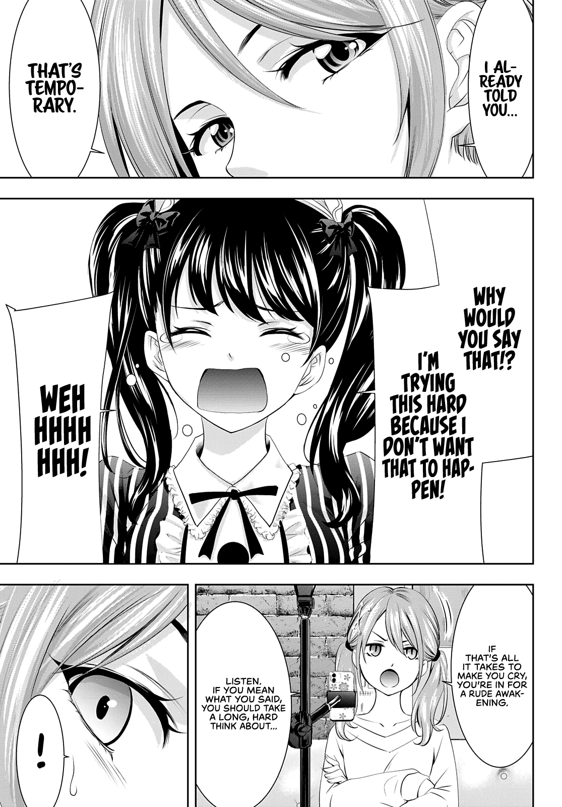 Goddess Café Terrace Chapter 53 page 14 - Chapter 53: Riho and Ririka