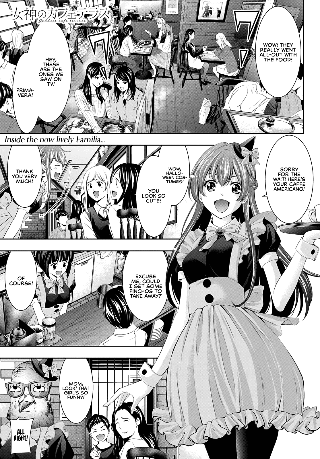 Goddess Café Terrace Chapter 53 page 2 - Chapter 53: Riho and Ririka