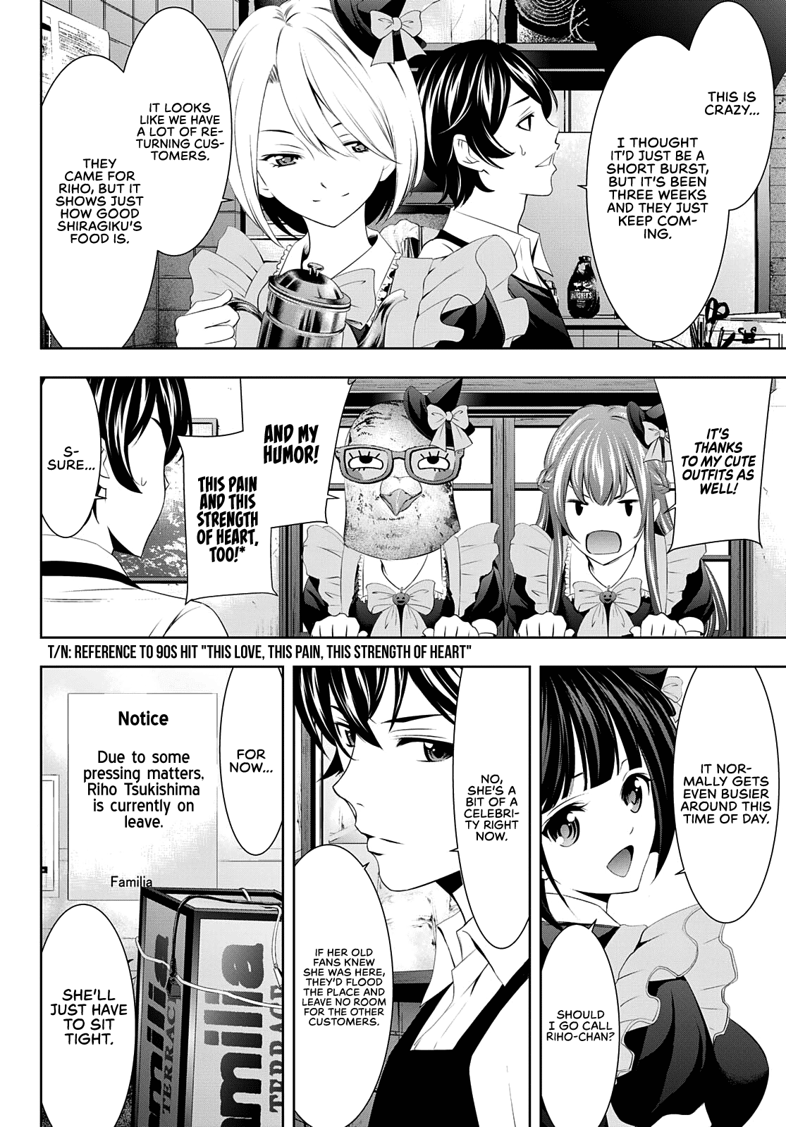 Goddess Café Terrace Chapter 53 page 3 - Chapter 53: Riho and Ririka