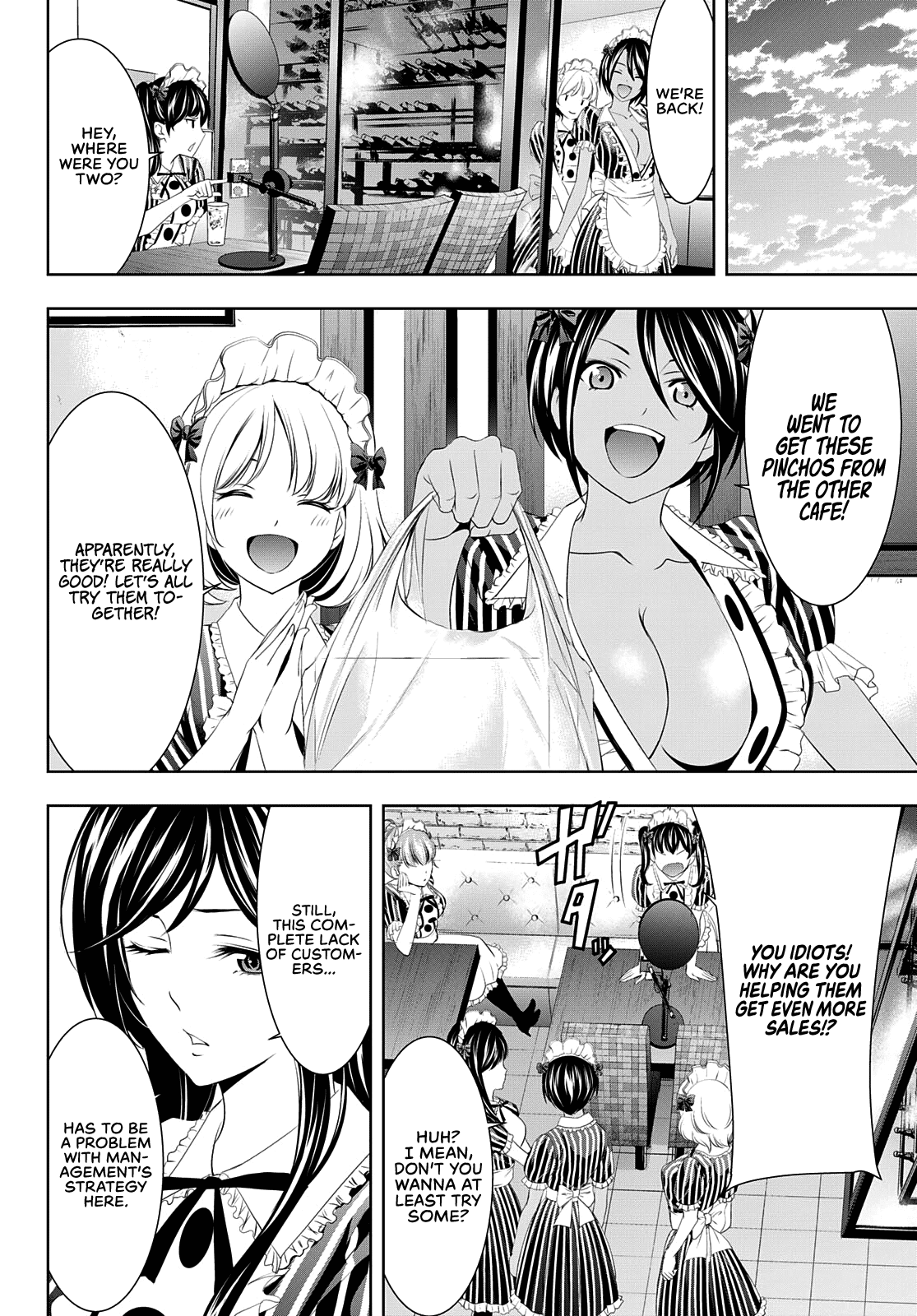 Goddess Café Terrace Chapter 53 page 5 - Chapter 53: Riho and Ririka