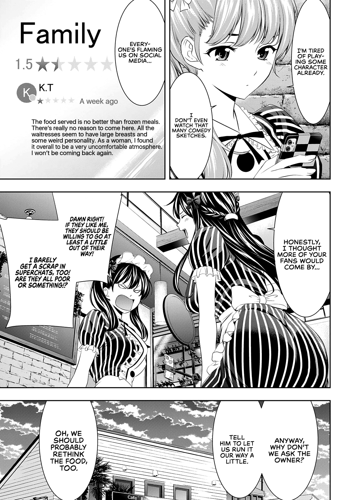 Goddess Café Terrace Chapter 53 page 6 - Chapter 53: Riho and Ririka
