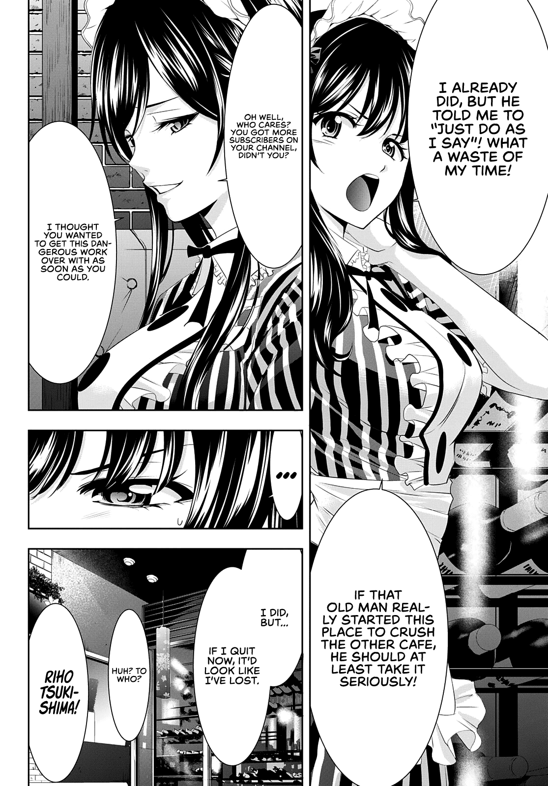 Goddess Café Terrace Chapter 53 page 7 - Chapter 53: Riho and Ririka