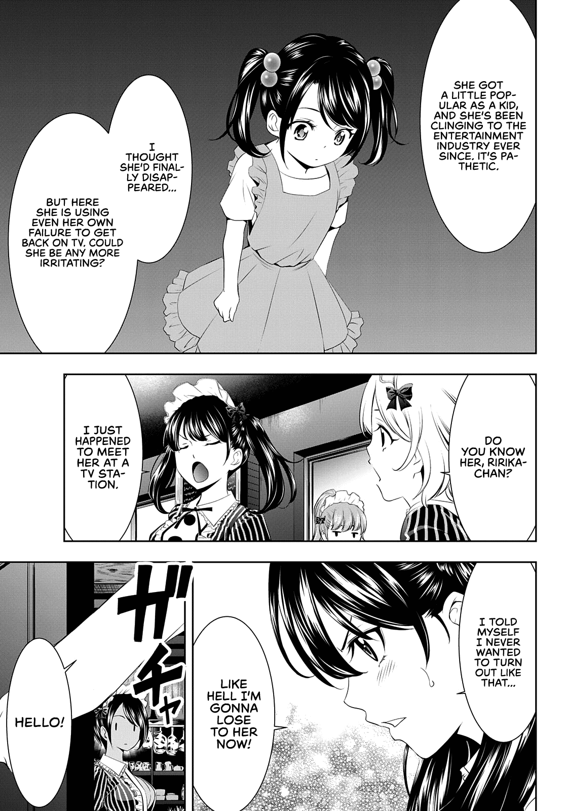 Goddess Café Terrace Chapter 53 page 8 - Chapter 53: Riho and Ririka