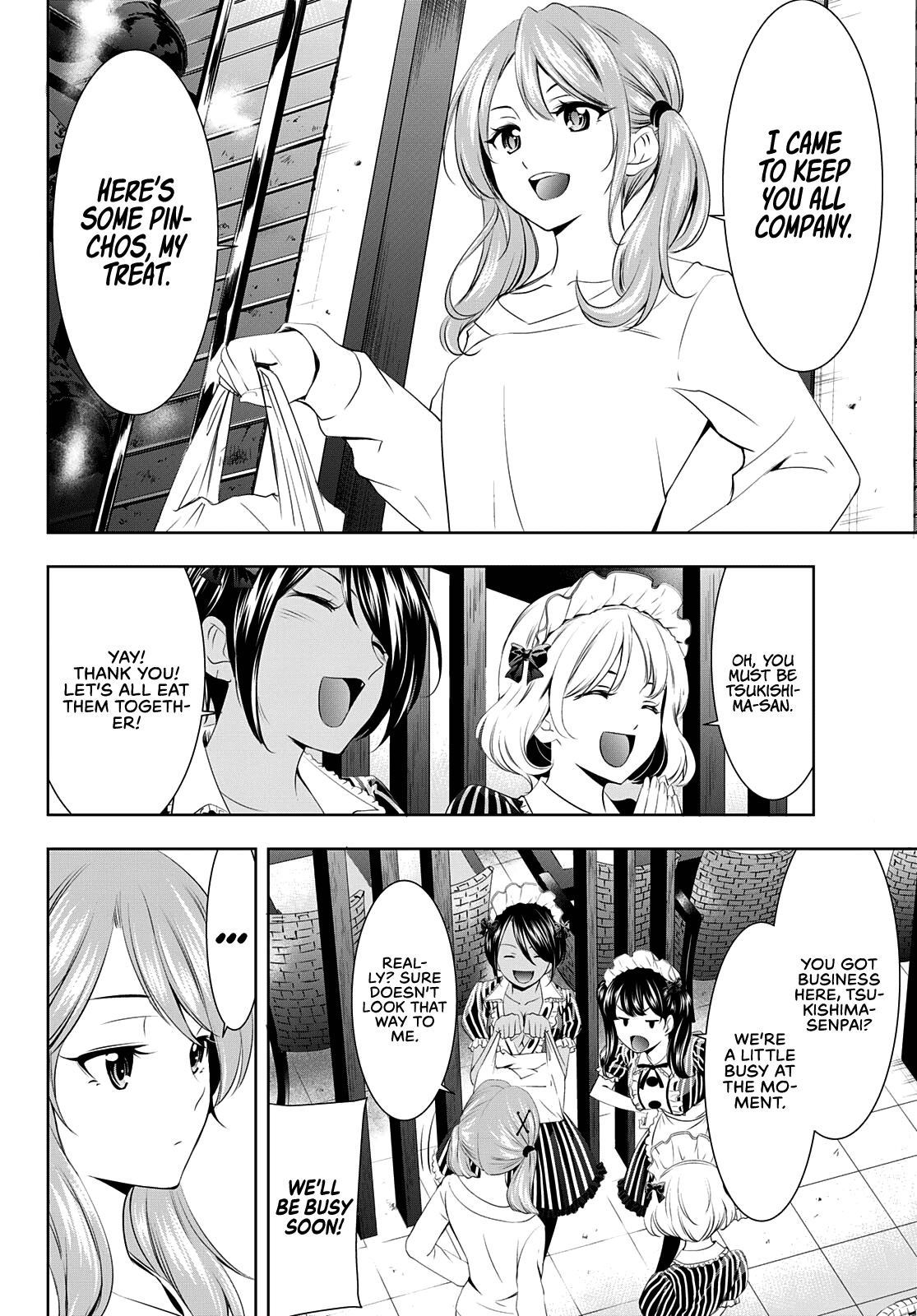 Goddess Café Terrace Chapter 53 page 9 - Chapter 53: Riho and Ririka