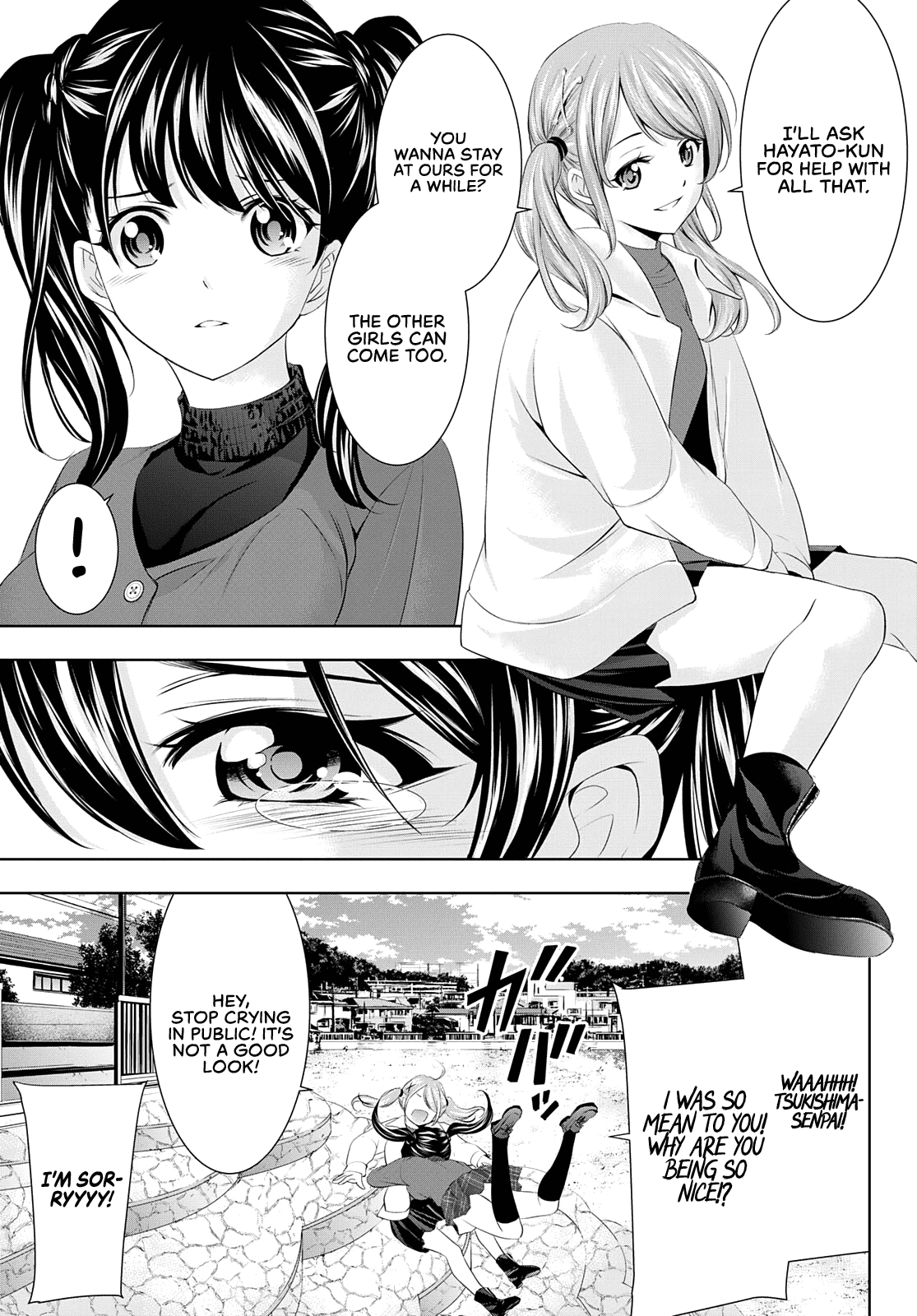 Goddess Café Terrace Chapter 54 page 10 - Chapter 54: The Future of the Five Girls