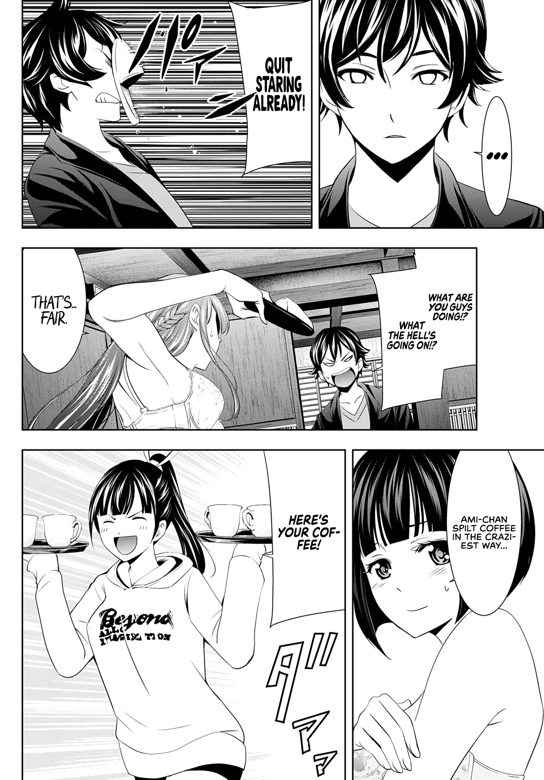 Goddess Café Terrace Chapter 54 page 14 - Chapter 54: The Future of the Five Girls