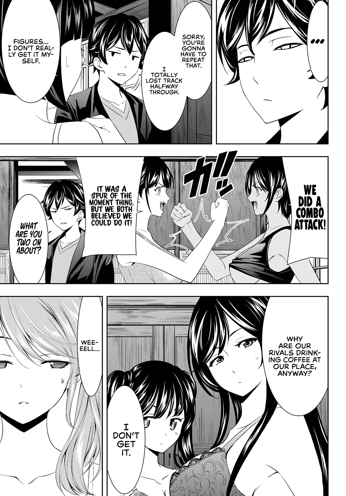 Goddess Café Terrace Chapter 54 page 17 - Chapter 54: The Future of the Five Girls