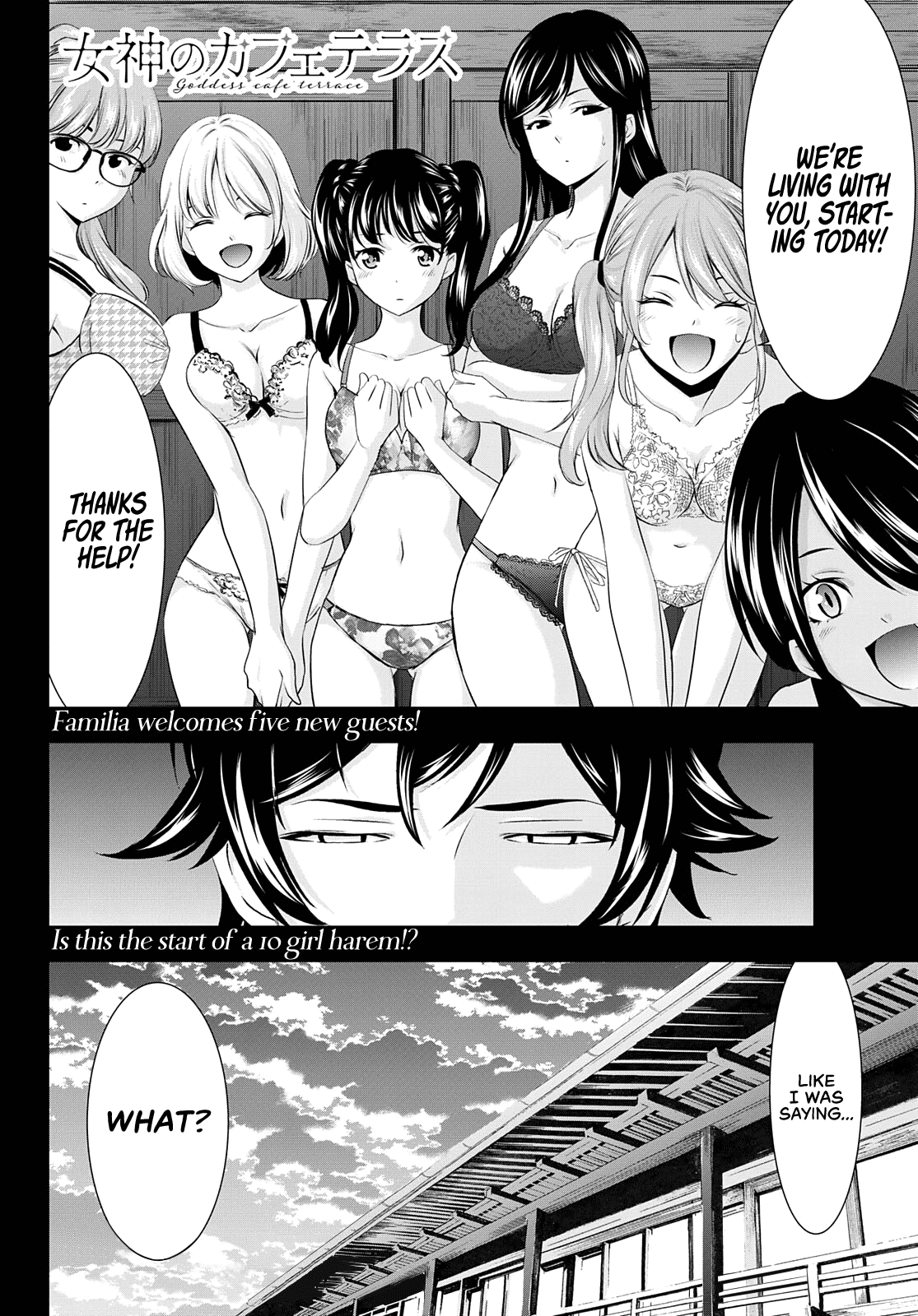 Goddess Café Terrace Chapter 54 page 18 - Chapter 54: The Future of the Five Girls