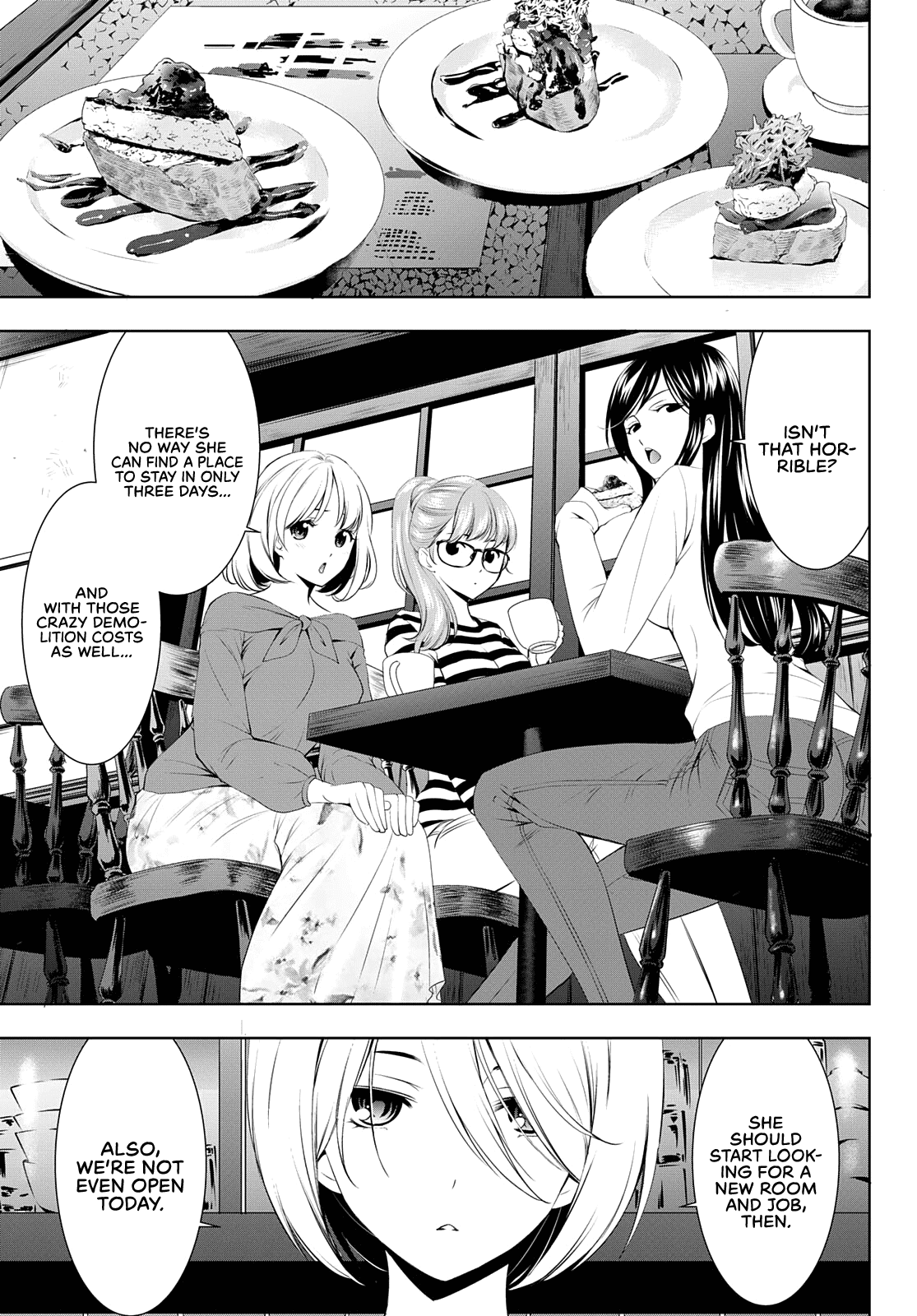 Goddess Café Terrace Chapter 54 page 4 - Chapter 54: The Future of the Five Girls