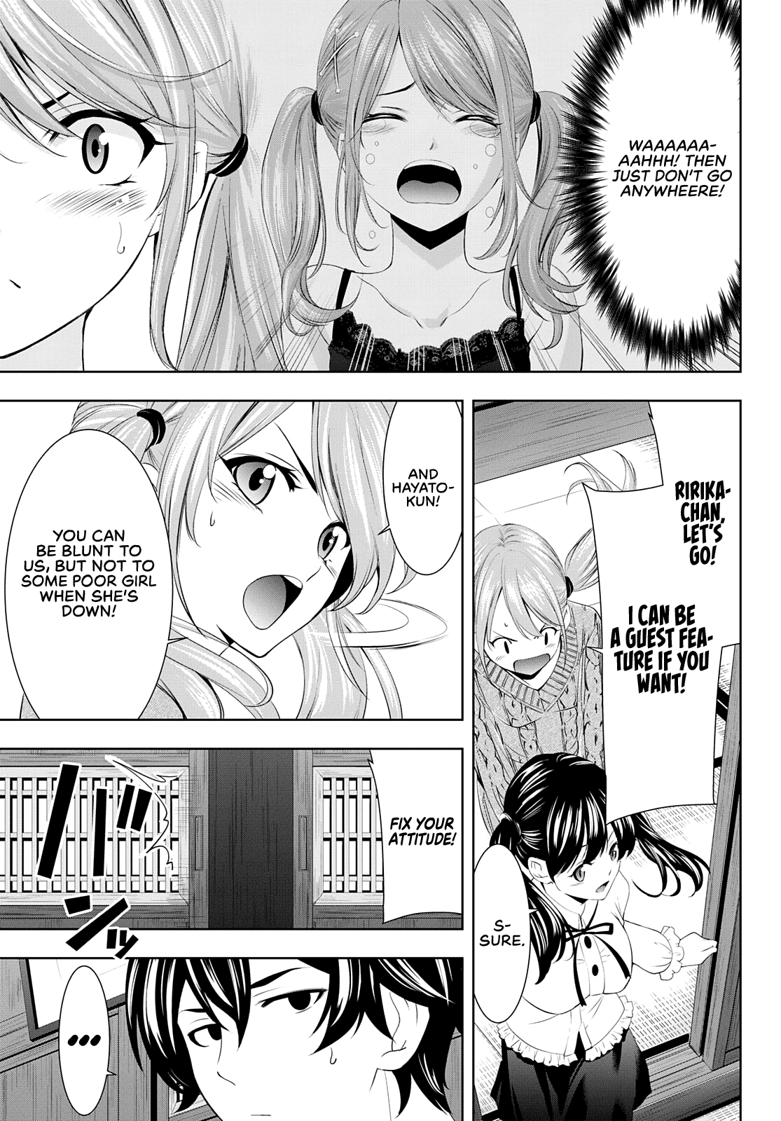 Goddess Café Terrace Chapter 55 page 10 - Chapter 55: Eleven Boys and Girls Under One Roof