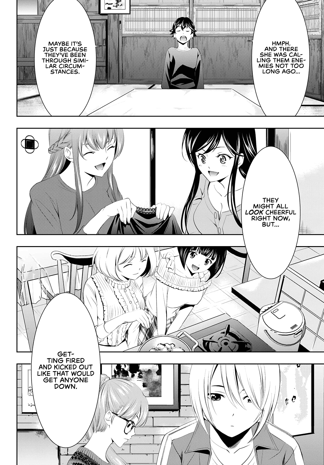 Goddess Café Terrace Chapter 55 page 11 - Chapter 55: Eleven Boys and Girls Under One Roof