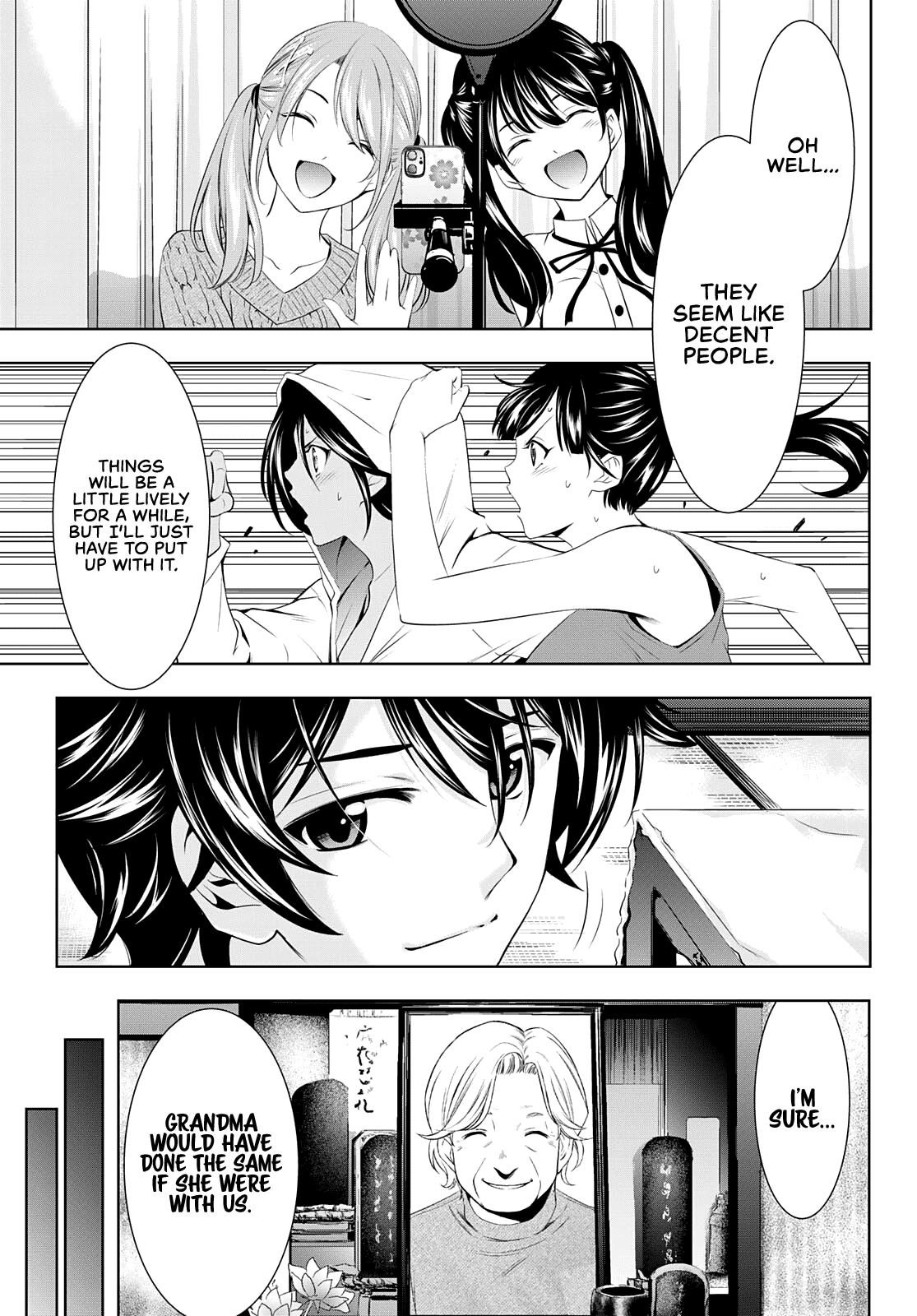 Goddess Café Terrace Chapter 55 page 12 - Chapter 55: Eleven Boys and Girls Under One Roof