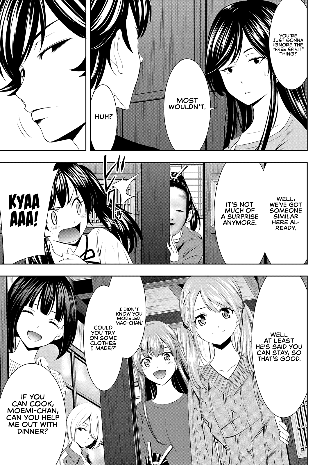 Goddess Café Terrace Chapter 55 page 6 - Chapter 55: Eleven Boys and Girls Under One Roof