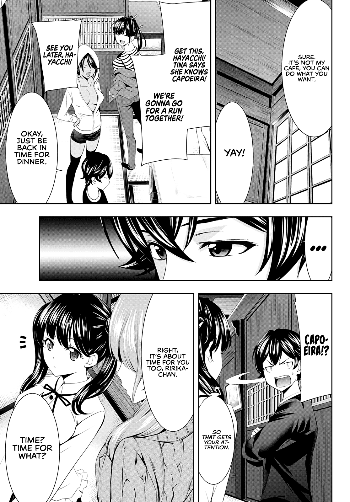 Goddess Café Terrace Chapter 55 page 8 - Chapter 55: Eleven Boys and Girls Under One Roof