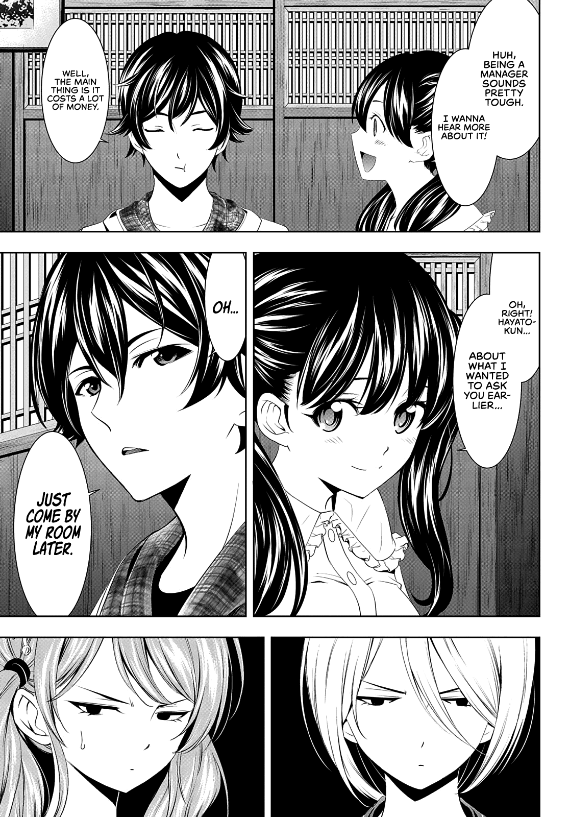 Goddess Café Terrace Chapter 56 page 10 - Chapter 56: Rirka's Question