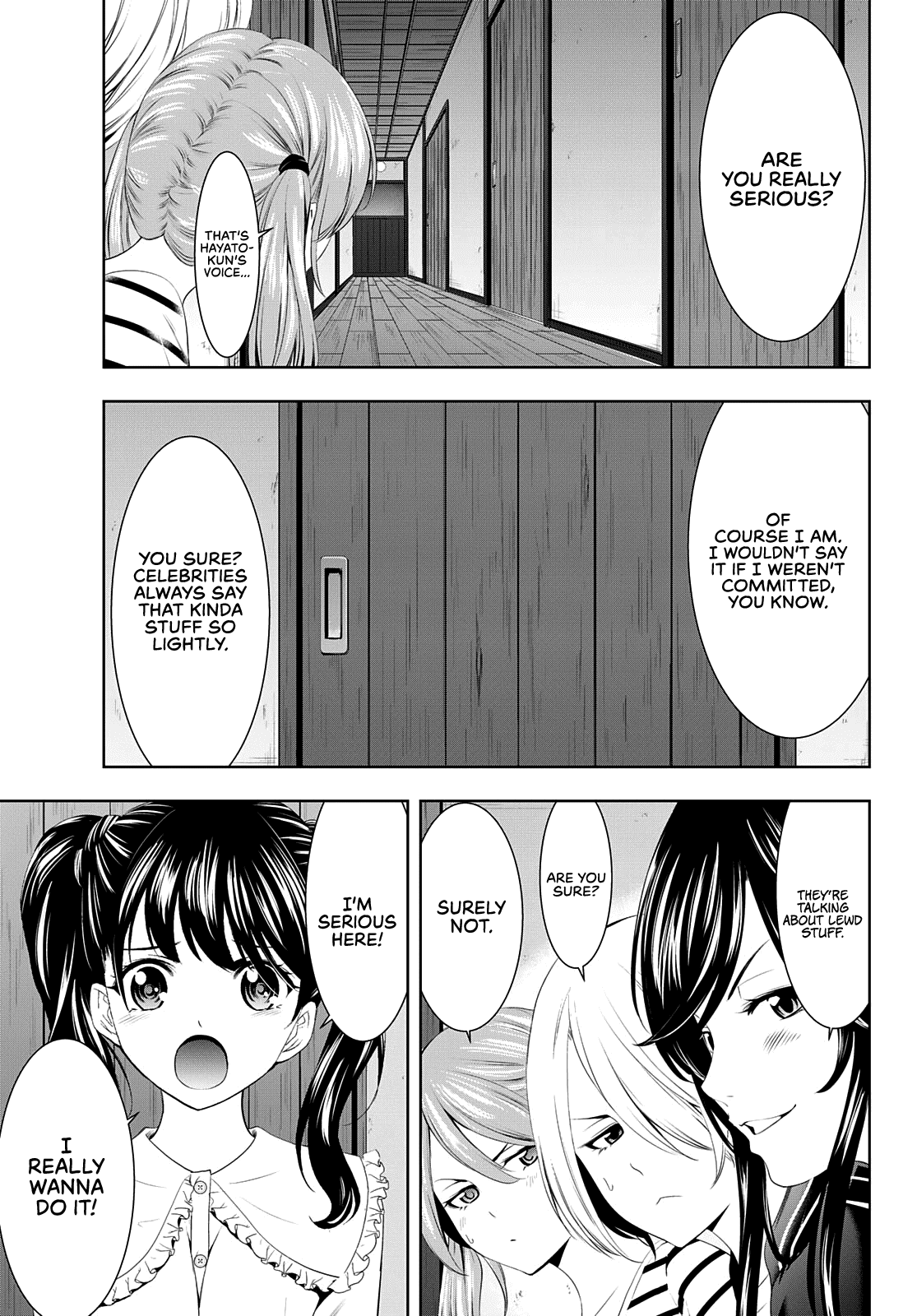 Goddess Café Terrace Chapter 56 page 14 - Chapter 56: Rirka's Question