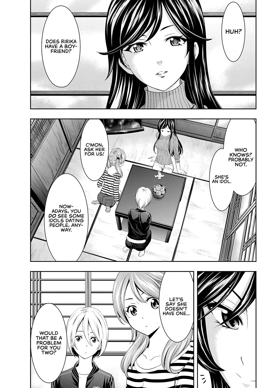 Goddess Café Terrace Chapter 56 page 4 - Chapter 56: Rirka's Question