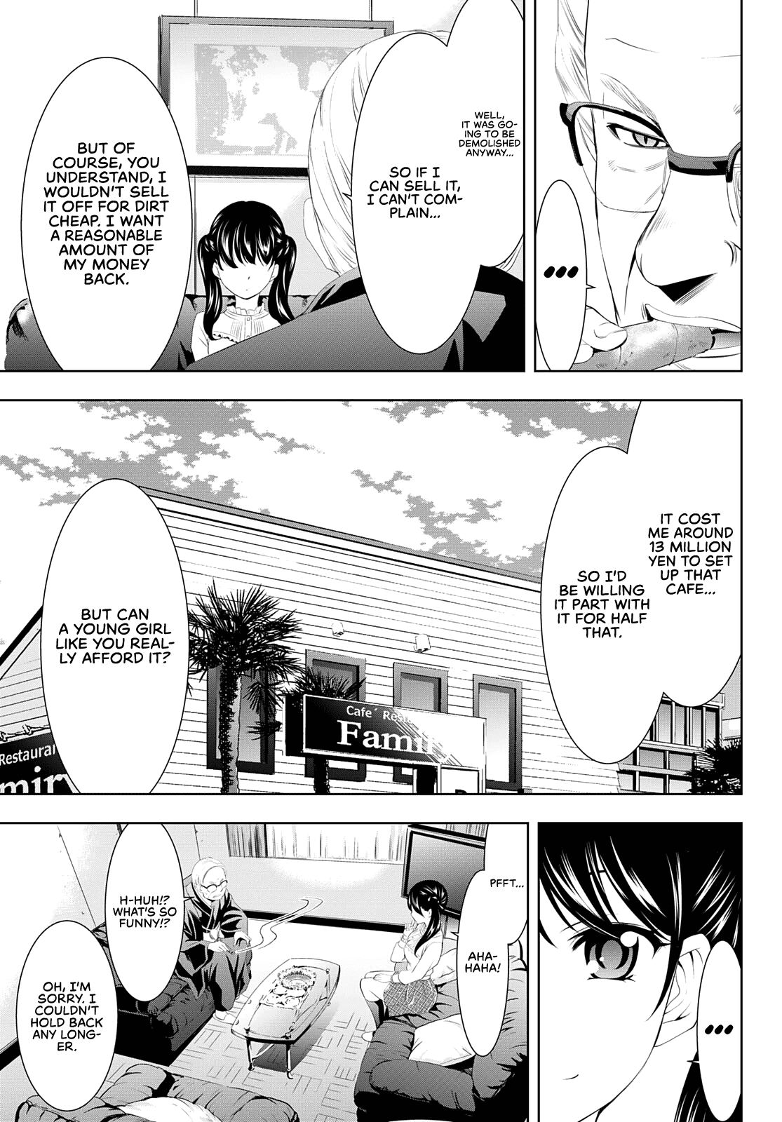 Goddess Café Terrace Chapter 57 page 10 - Chapter 57: Easy Mark