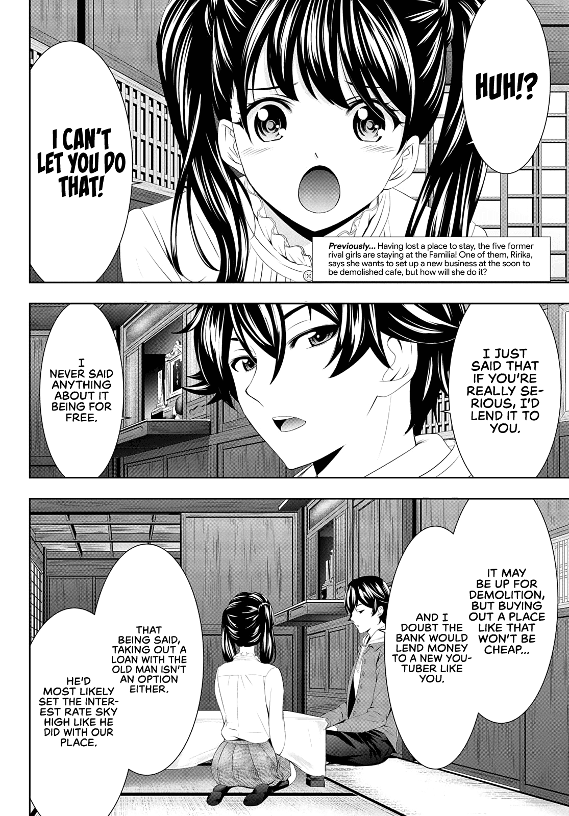Goddess Café Terrace Chapter 57 page 3 - Chapter 57: Easy Mark