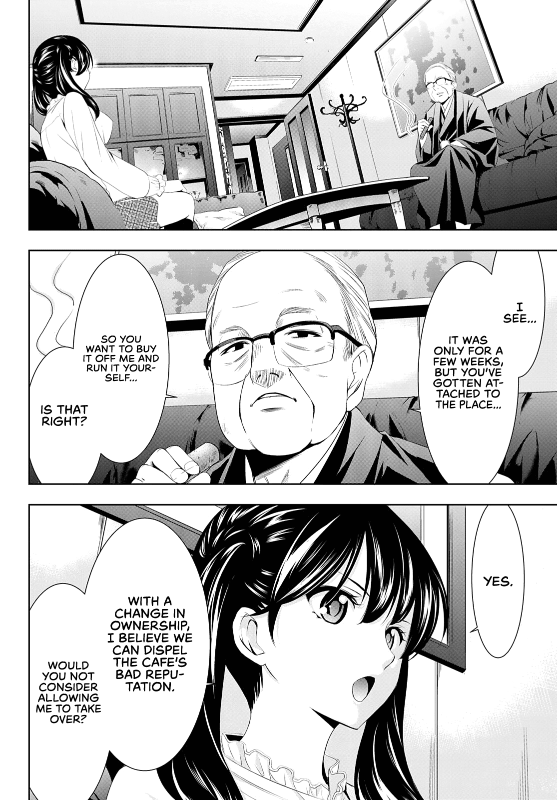 Goddess Café Terrace Chapter 57 page 9 - Chapter 57: Easy Mark