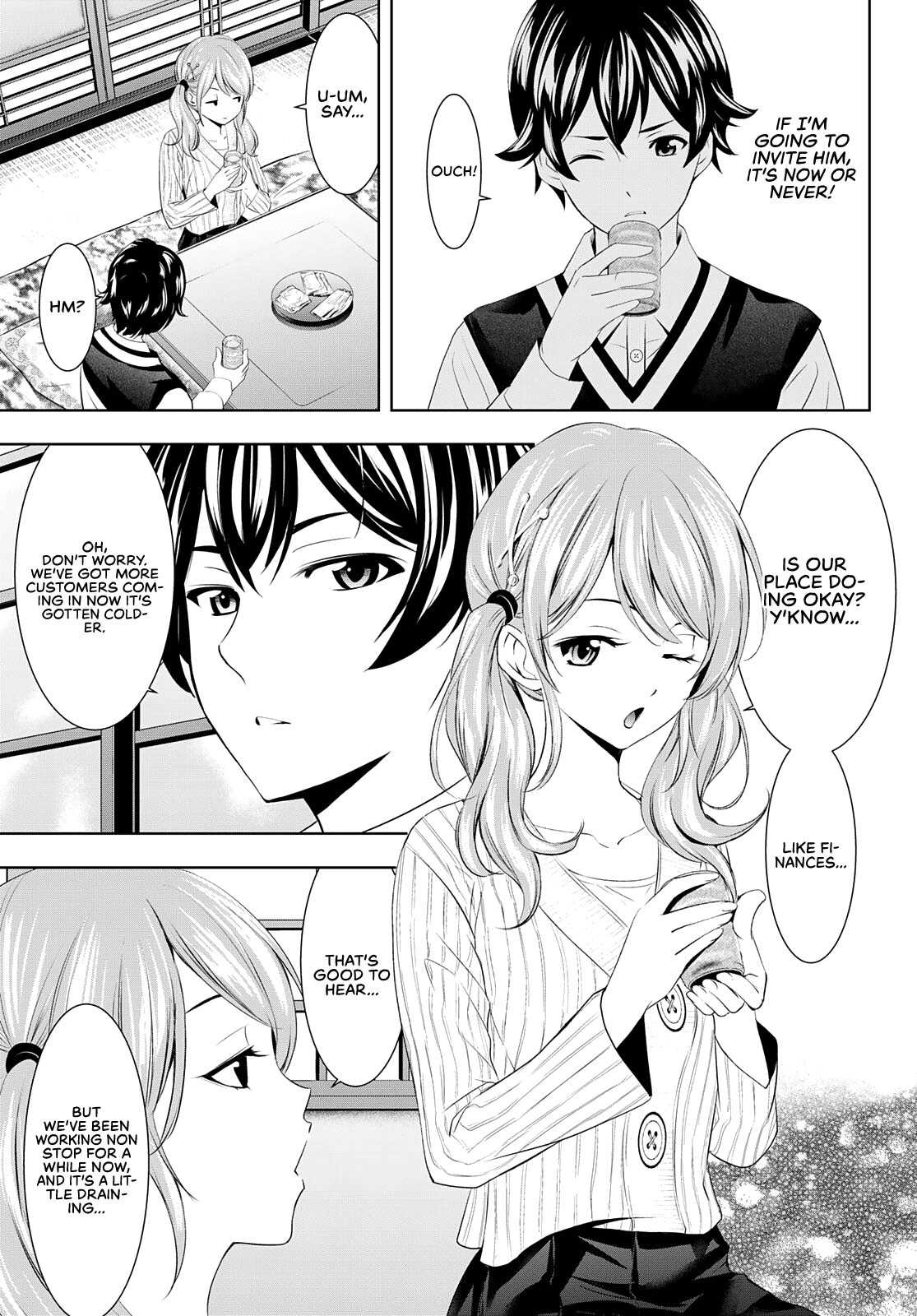 Goddess Café Terrace Chapter 58 page 12 - Chapter 58: Ticket for Two