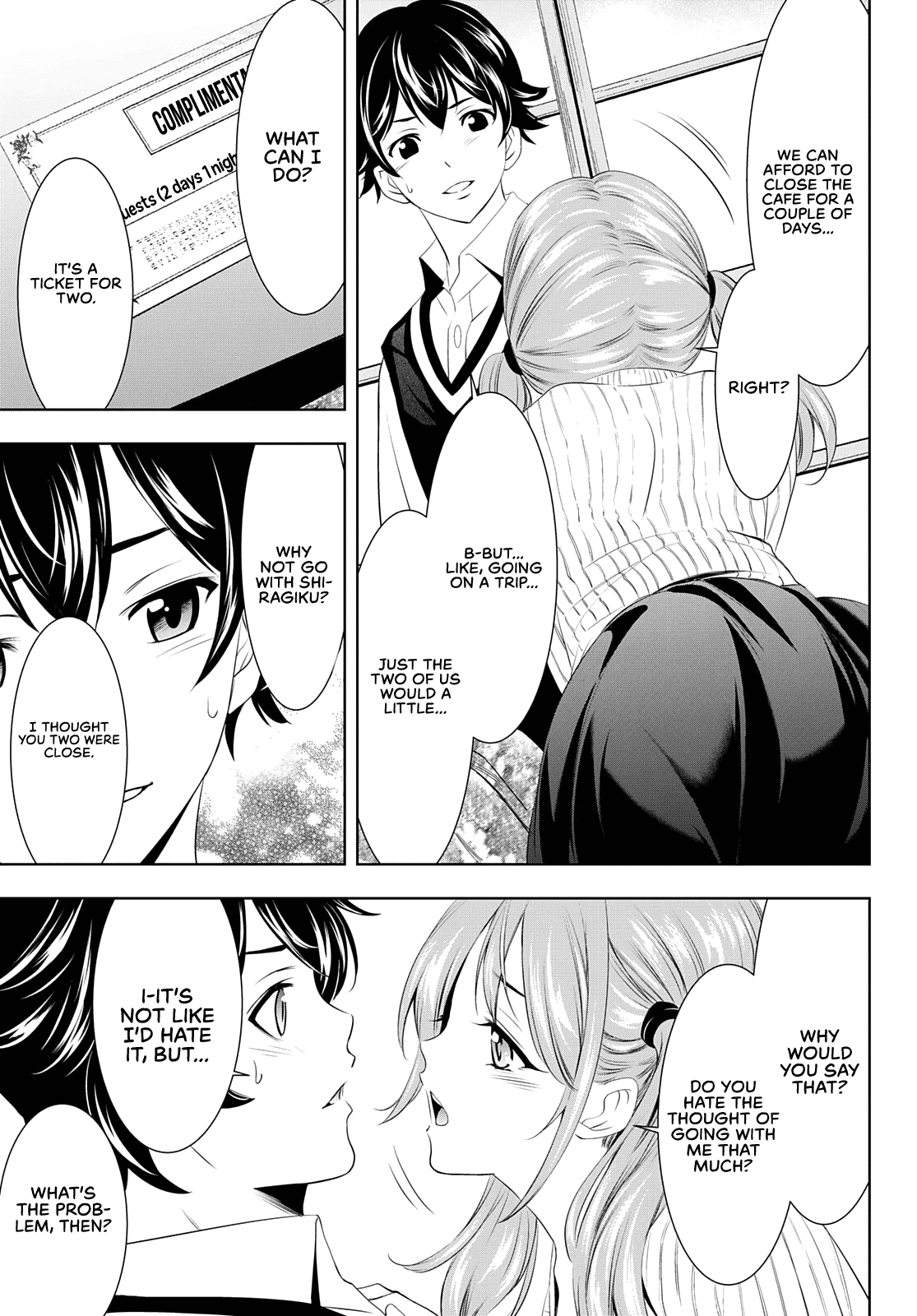 Goddess Café Terrace Chapter 58 page 16 - Chapter 58: Ticket for Two