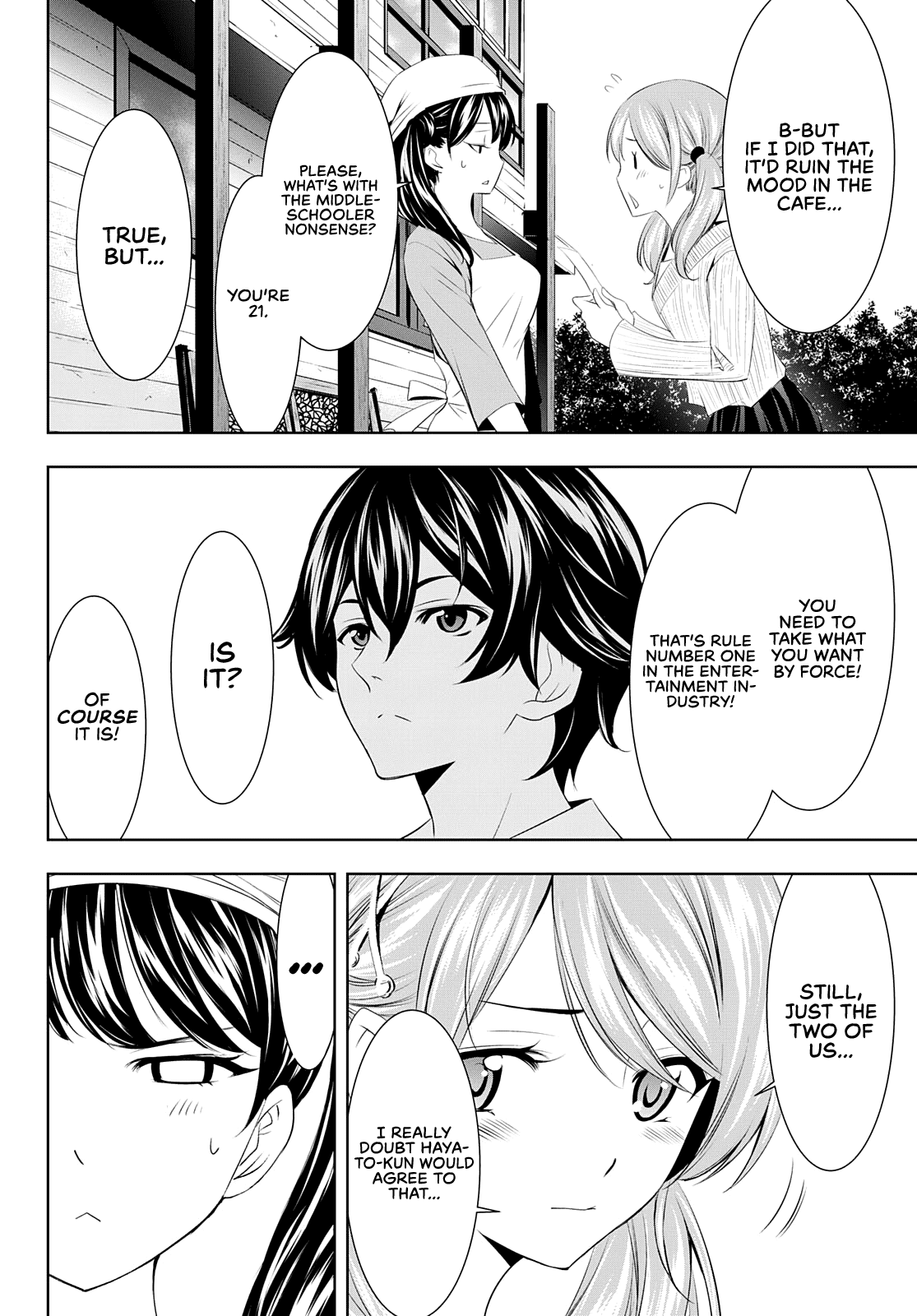 Goddess Café Terrace Chapter 58 page 9 - Chapter 58: Ticket for Two