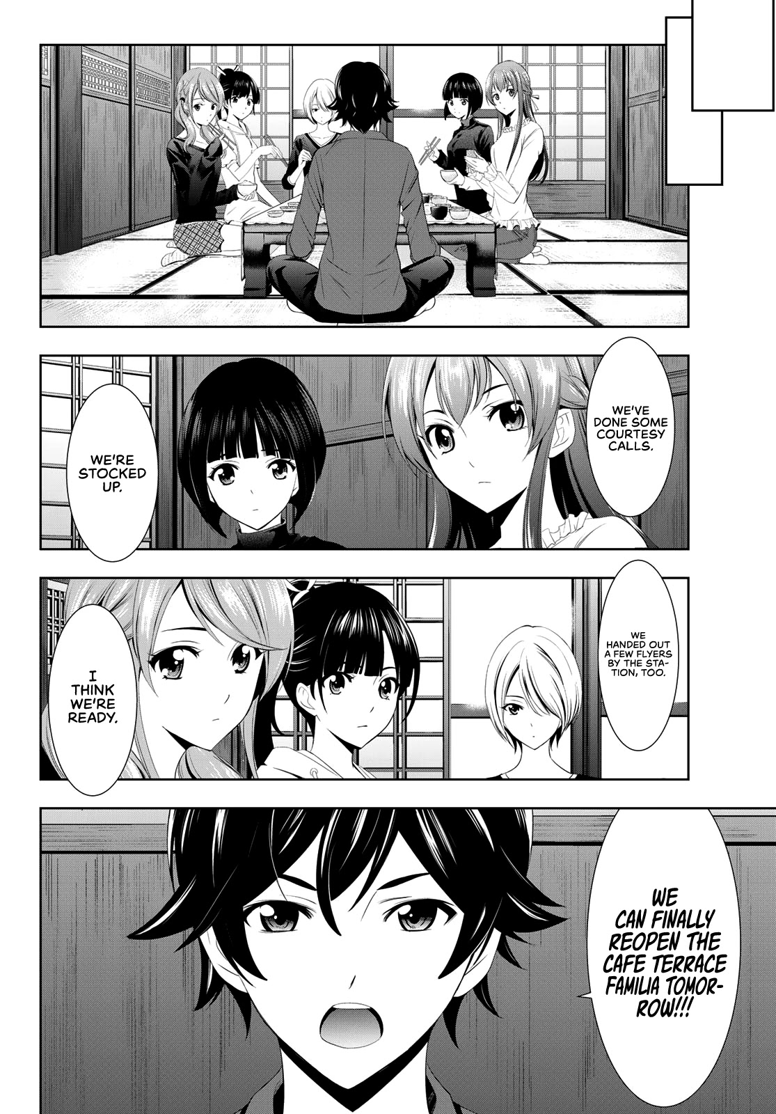 Goddess Café Terrace Chapter 6 page 4 - Chapter 6