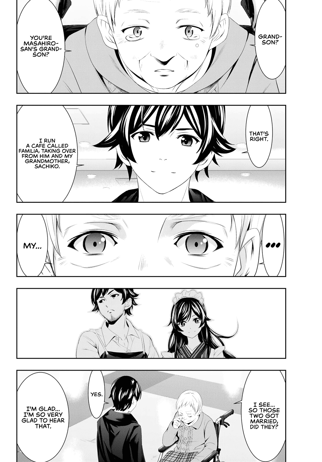 Goddess Café Terrace Chapter 62 page 6 - Chapter 62: The End of a Bad Dream