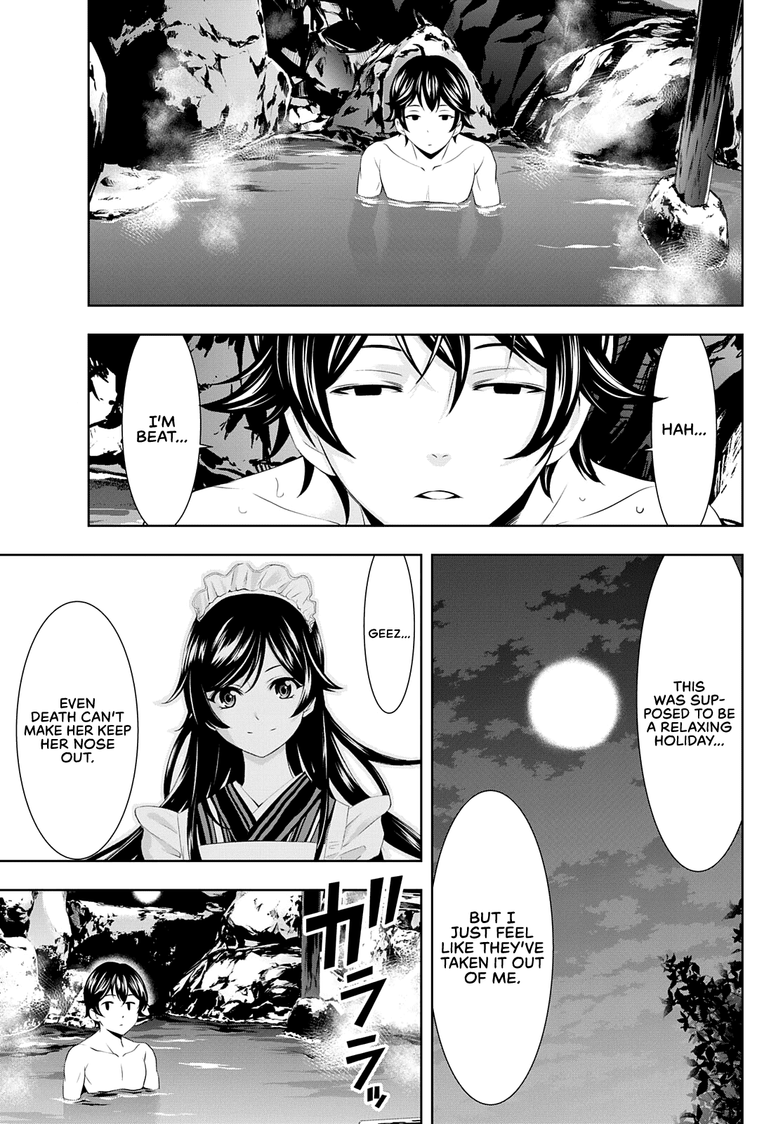 Goddess Café Terrace Chapter 63 page 12 - Chapter 63: Under the Light of the Full Moon