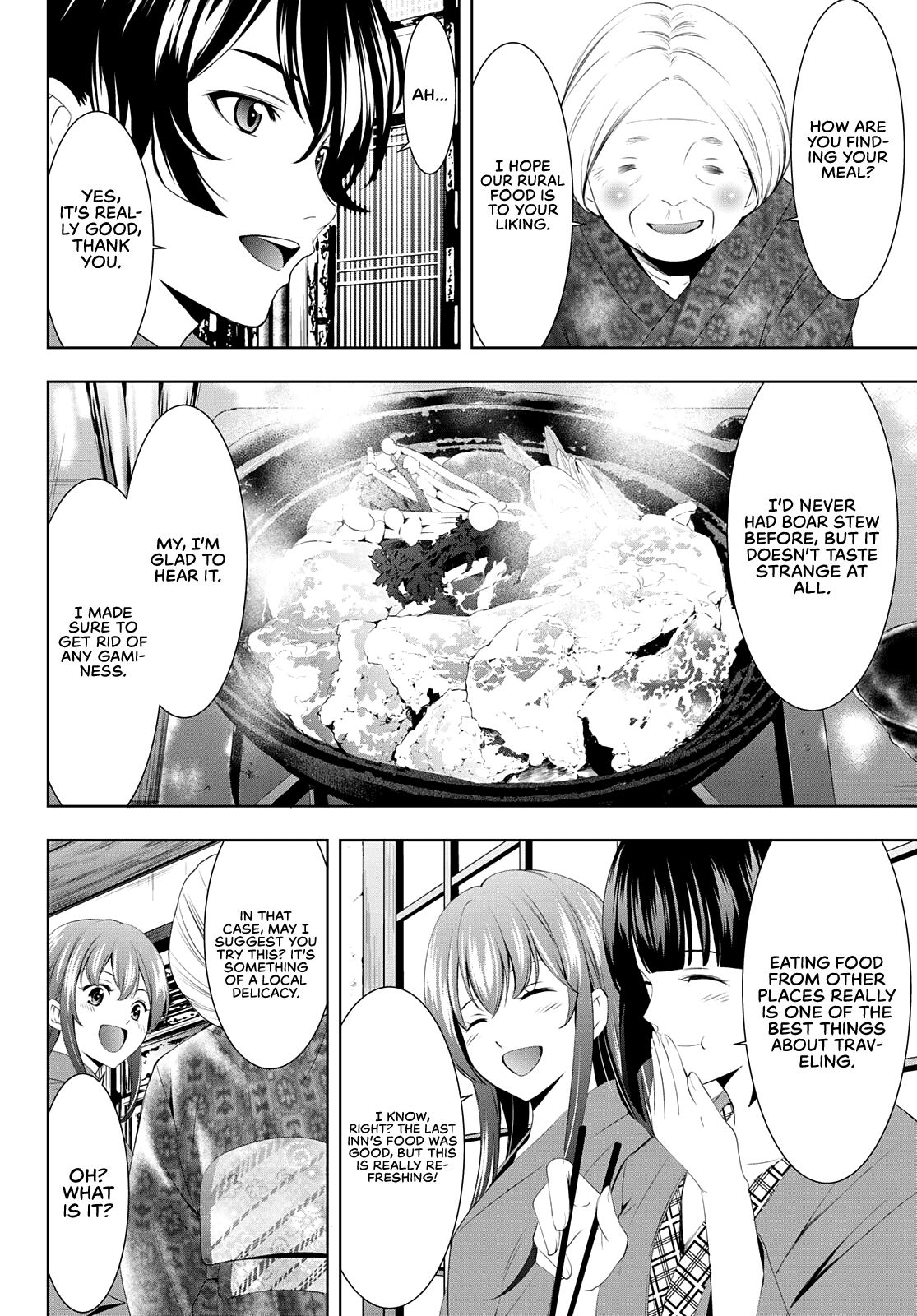 Goddess Café Terrace Chapter 63 page 7 - Chapter 63: Under the Light of the Full Moon