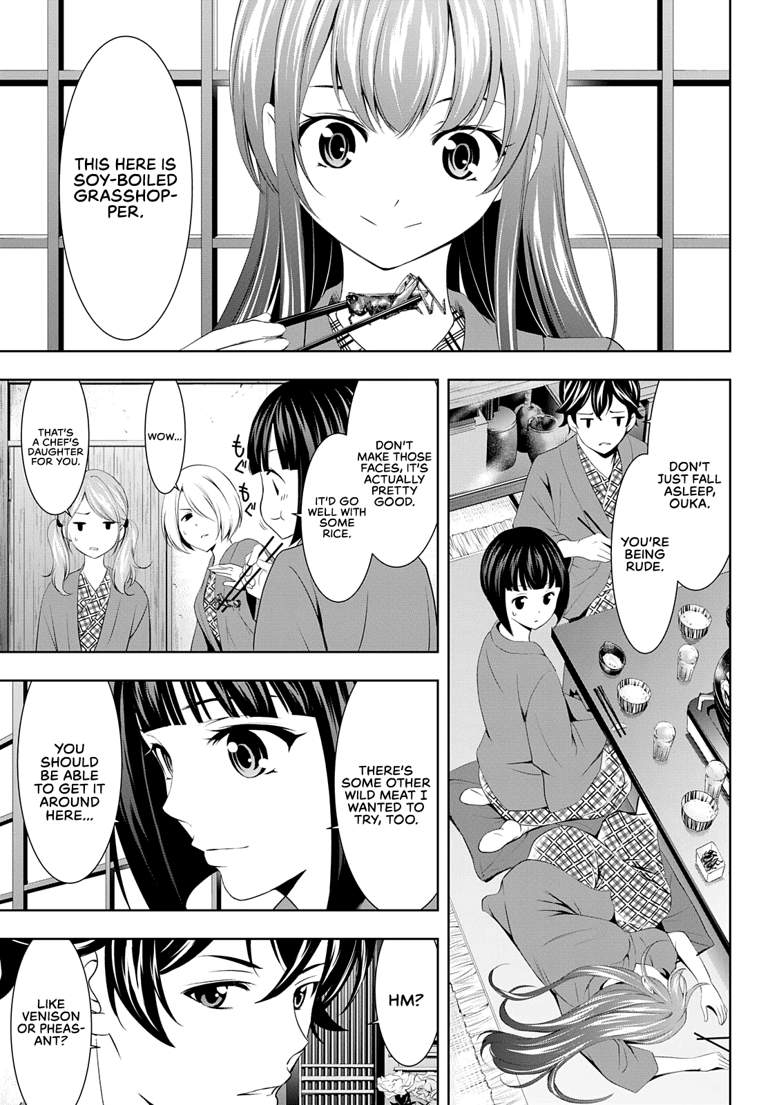 Goddess Café Terrace Chapter 63 page 8 - Chapter 63: Under the Light of the Full Moon
