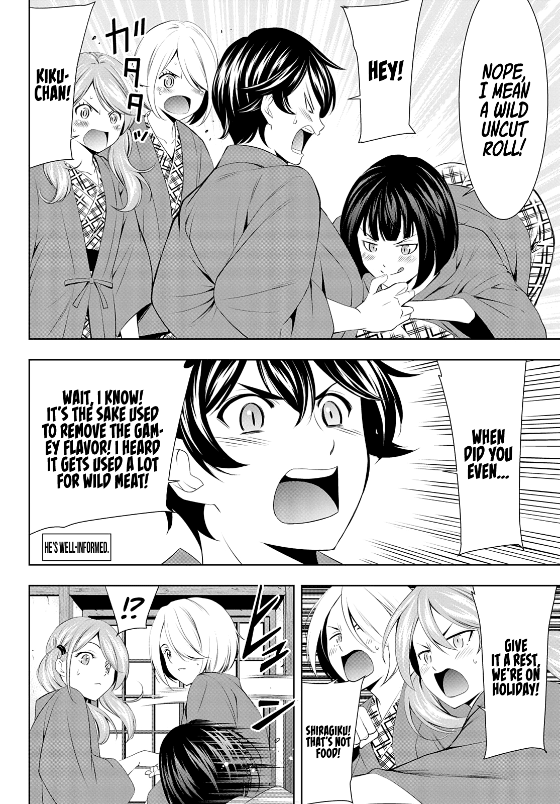 Goddess Café Terrace Chapter 63 page 9 - Chapter 63: Under the Light of the Full Moon
