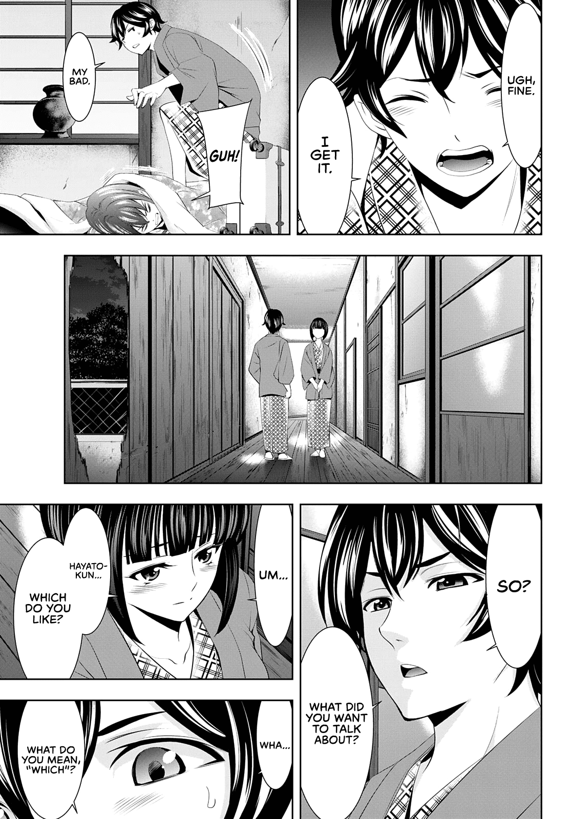 Goddess Café Terrace Chapter 64 page 10 - Chapter 64: No Sleep Tonight