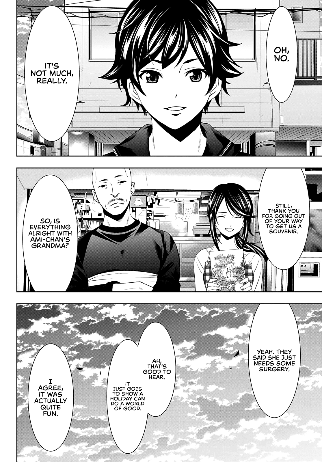 Goddess Café Terrace Chapter 66 page 11 - Chapter 66: The Ten Girls Back Together