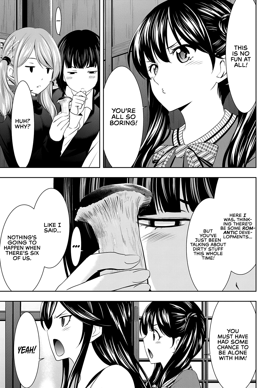 Goddess Café Terrace Chapter 66 page 12 - Chapter 66: The Ten Girls Back Together