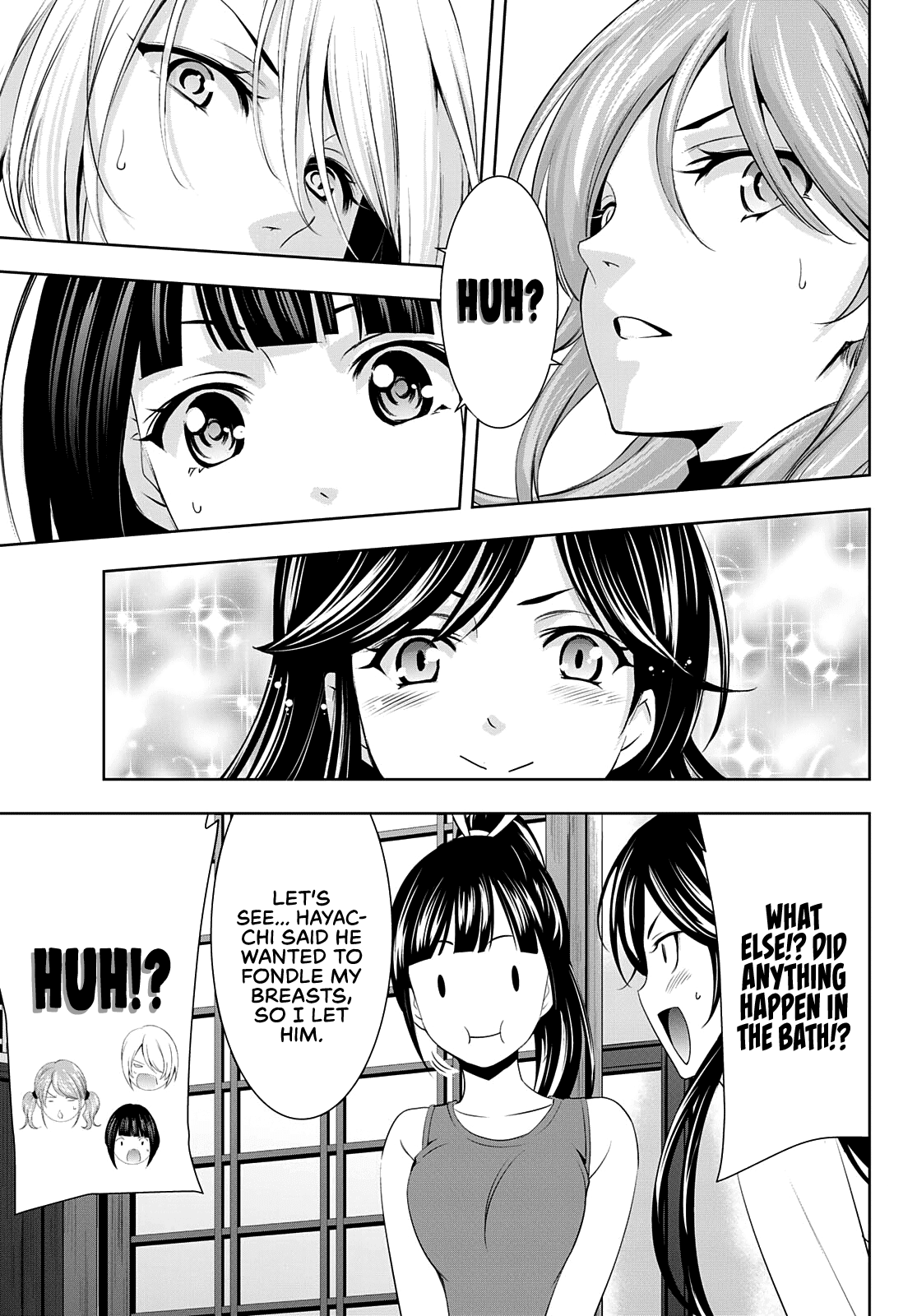 Goddess Café Terrace Chapter 66 page 14 - Chapter 66: The Ten Girls Back Together