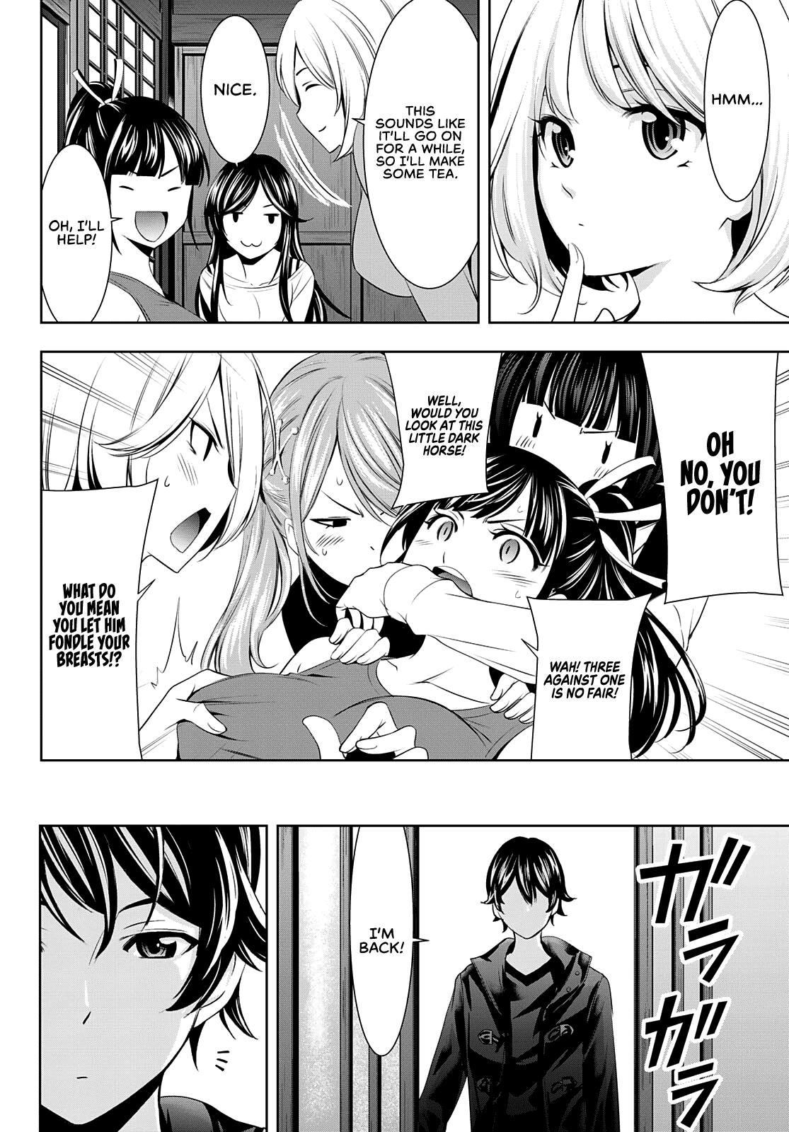 Goddess Café Terrace Chapter 66 page 15 - Chapter 66: The Ten Girls Back Together