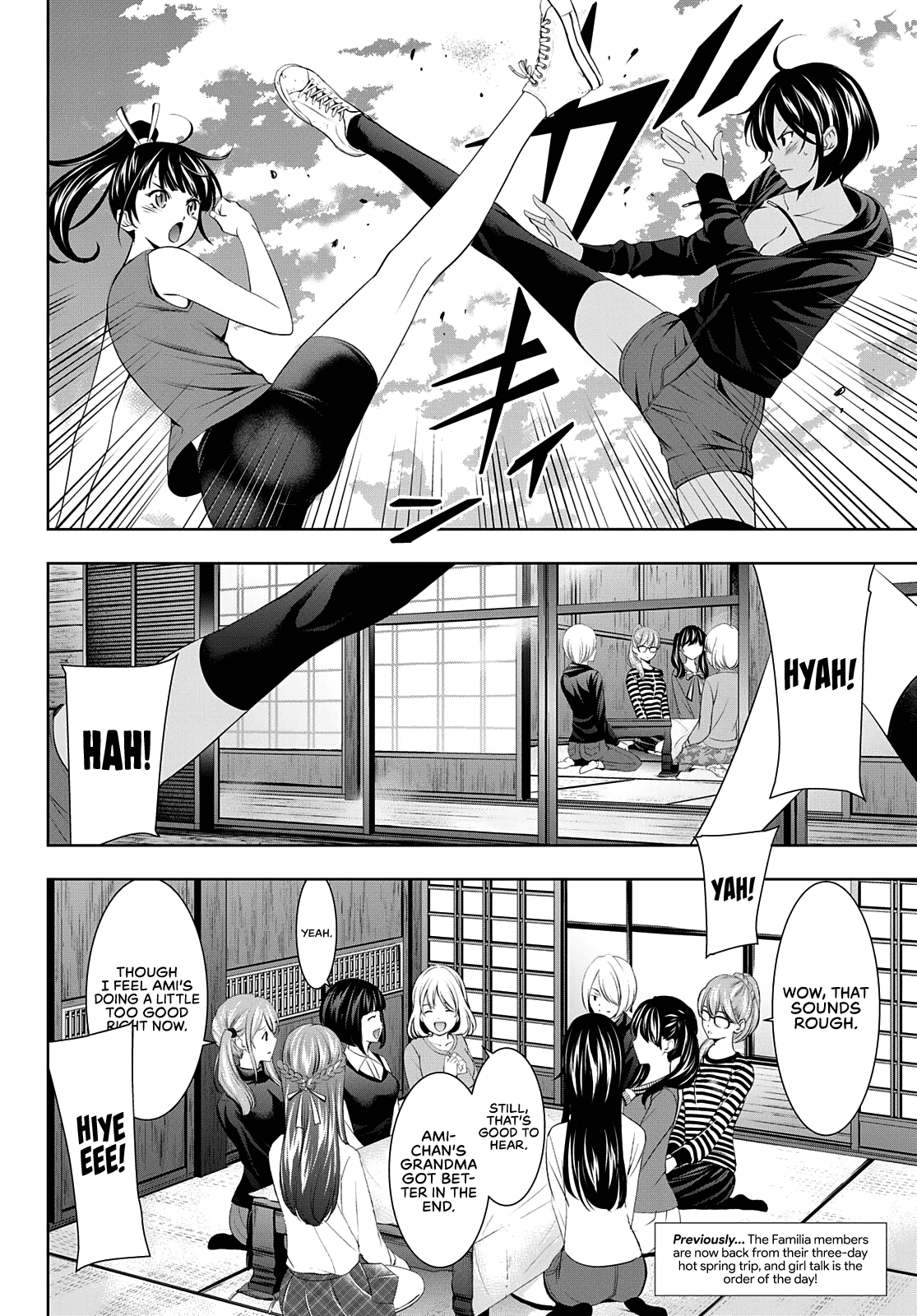 Goddess Café Terrace Chapter 66 page 3 - Chapter 66: The Ten Girls Back Together